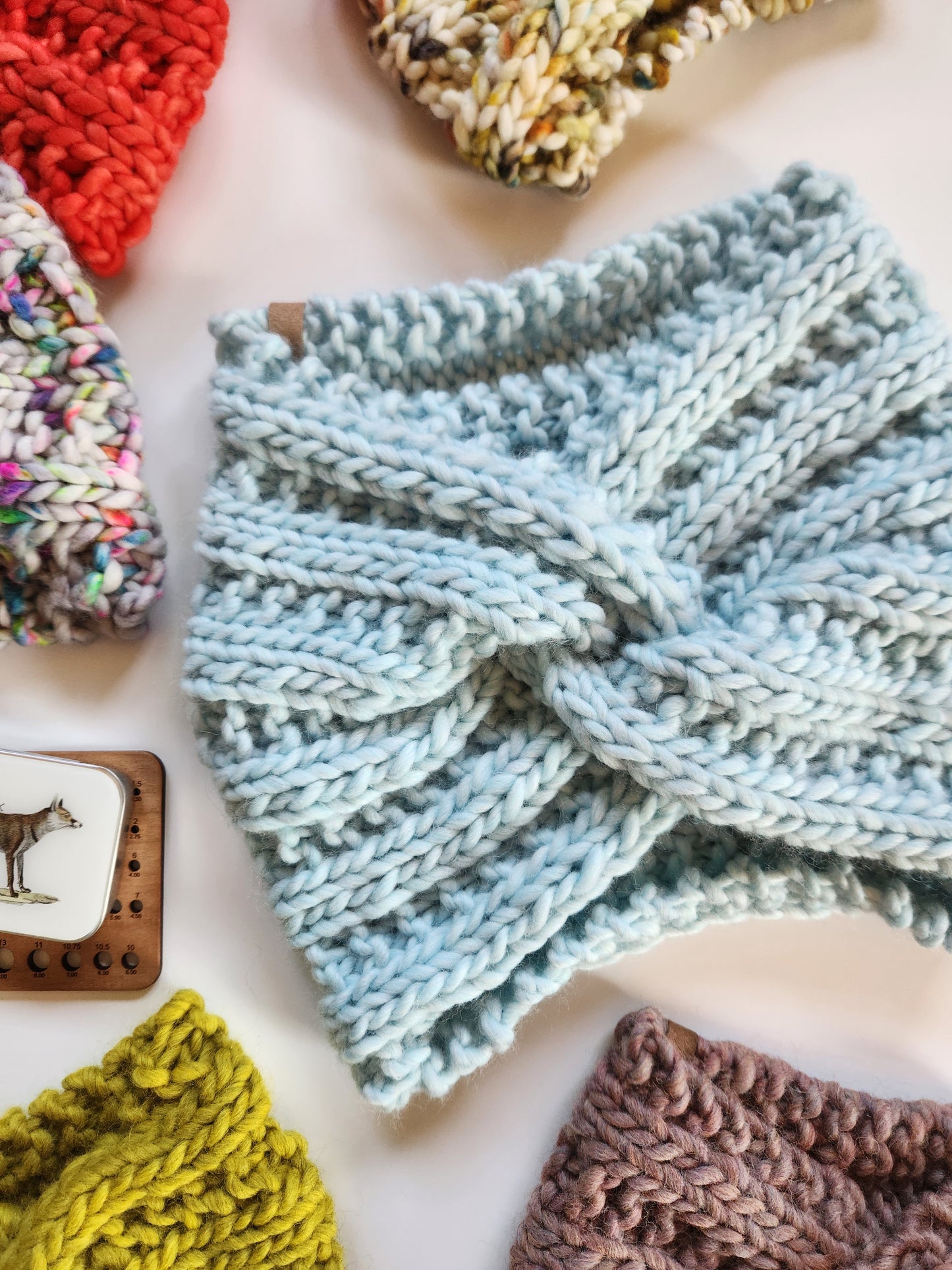 Trailside Twisted Headband Knitting Pattern