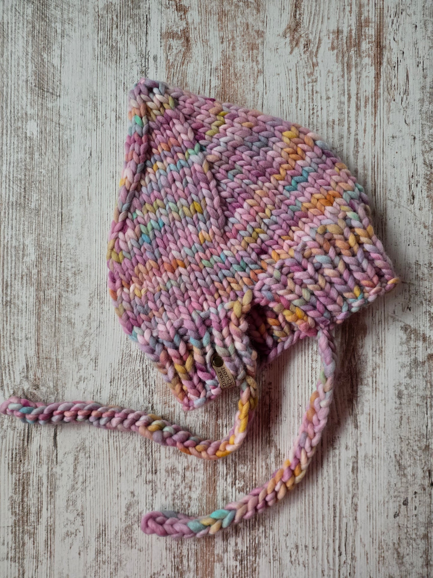 Forest Gnome Split Brim Hat, Merino Wool