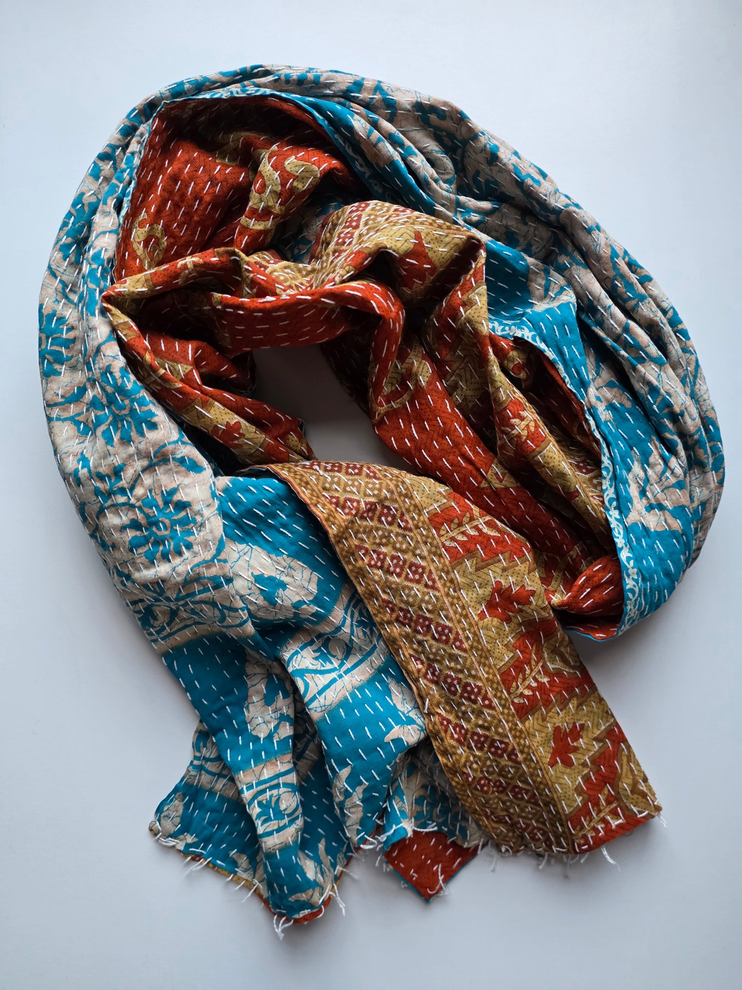 Kantha Scarf