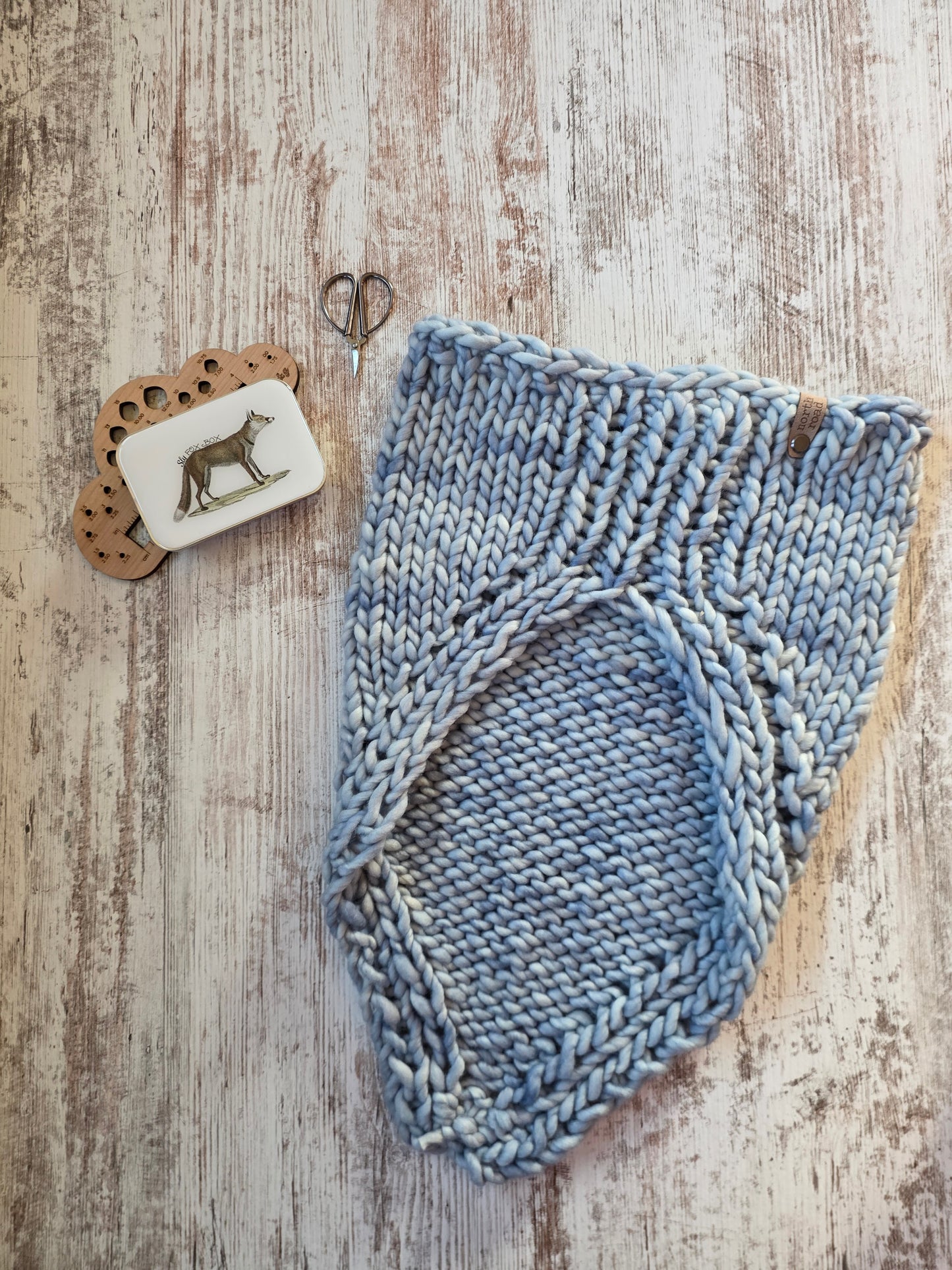 Merino Wool Bandana Cowl