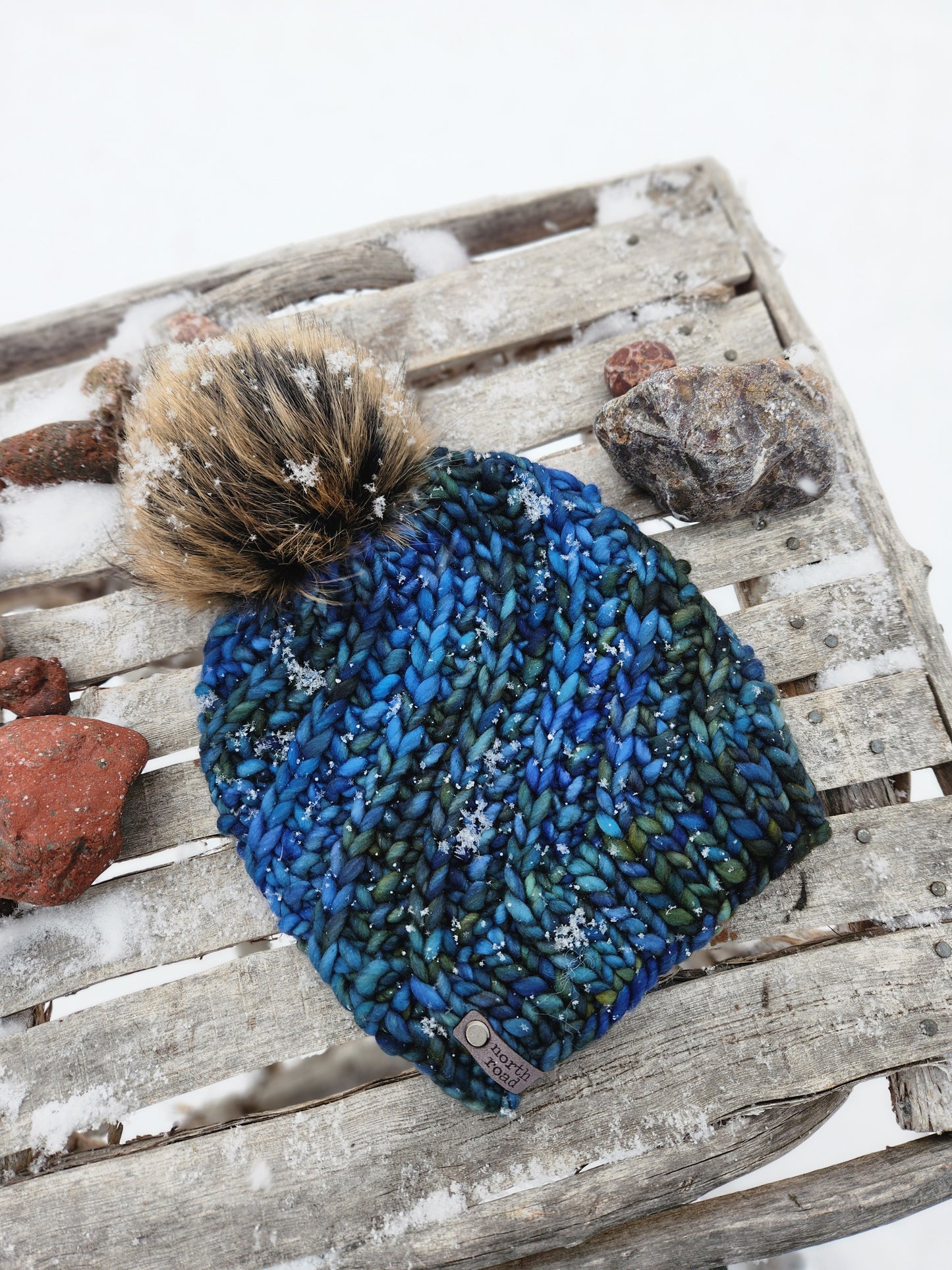 Merino Wool Pom Hat