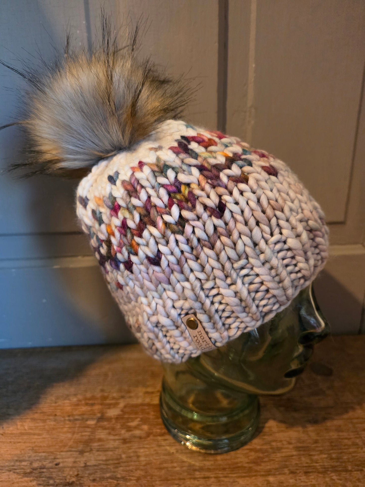 Merino Wool Pom Hat