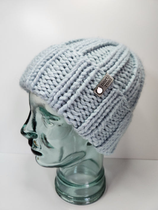 Wool Blend Folded Brim Hat