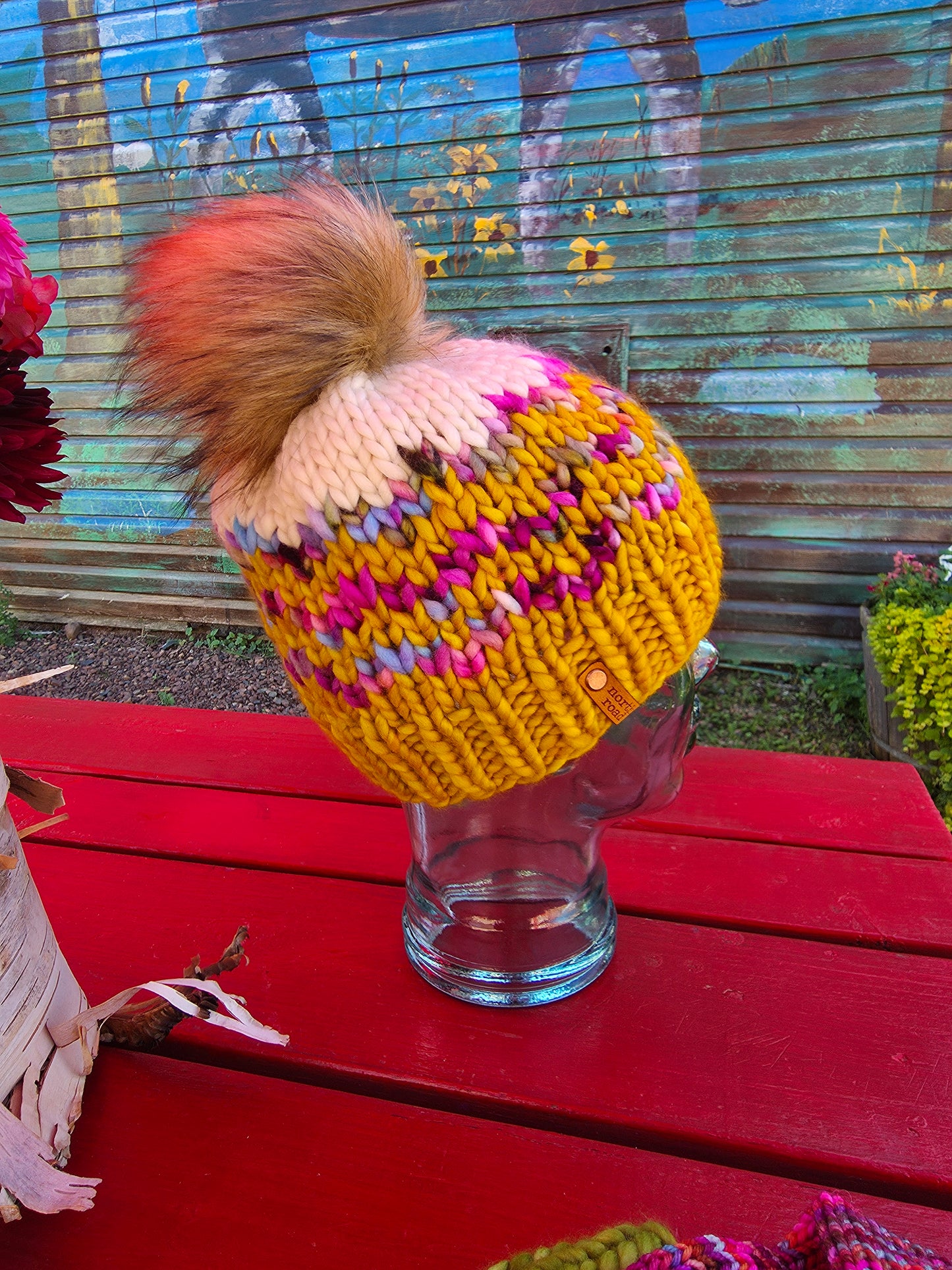 Merino Wool Pom Hat