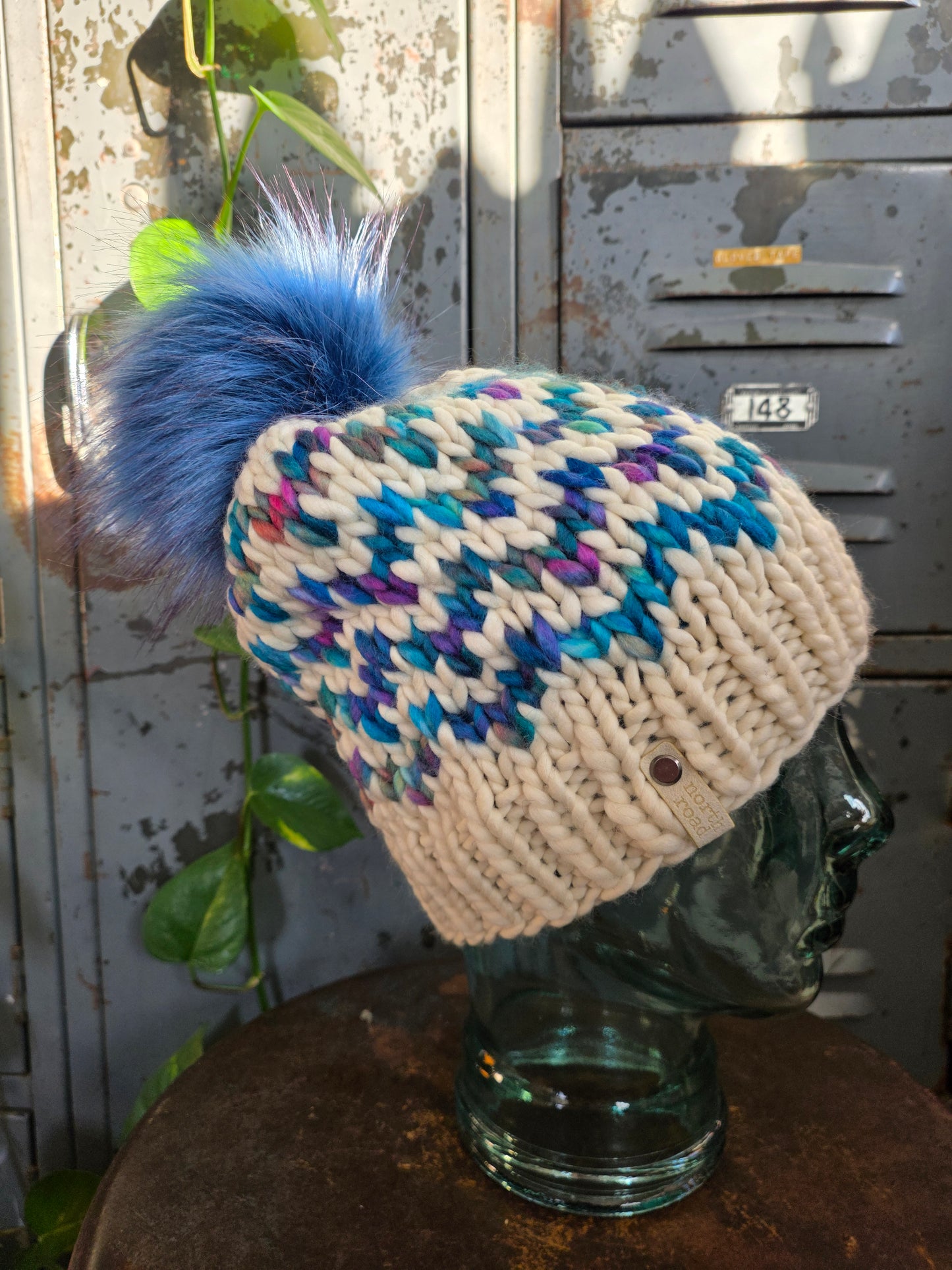 Merino Wool Pom Hat