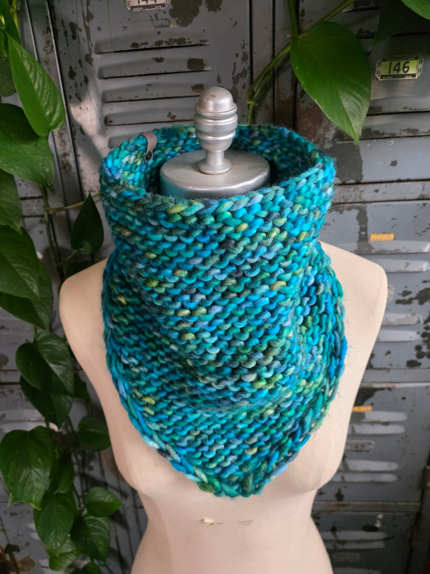 Merino Wool Bandana Cowl