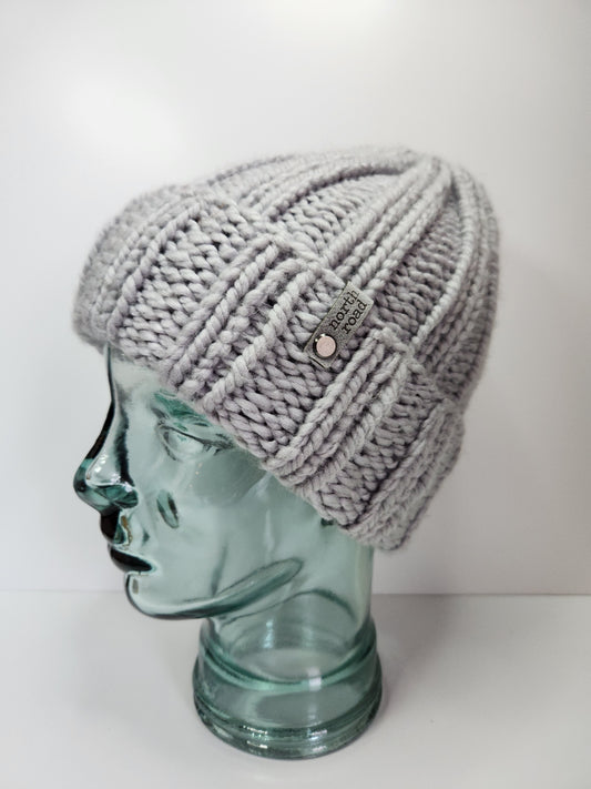 Wool Blend Folded Brim Hat