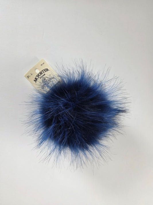 McPorter Farms | Faux Raccoon Fur Pom | 6