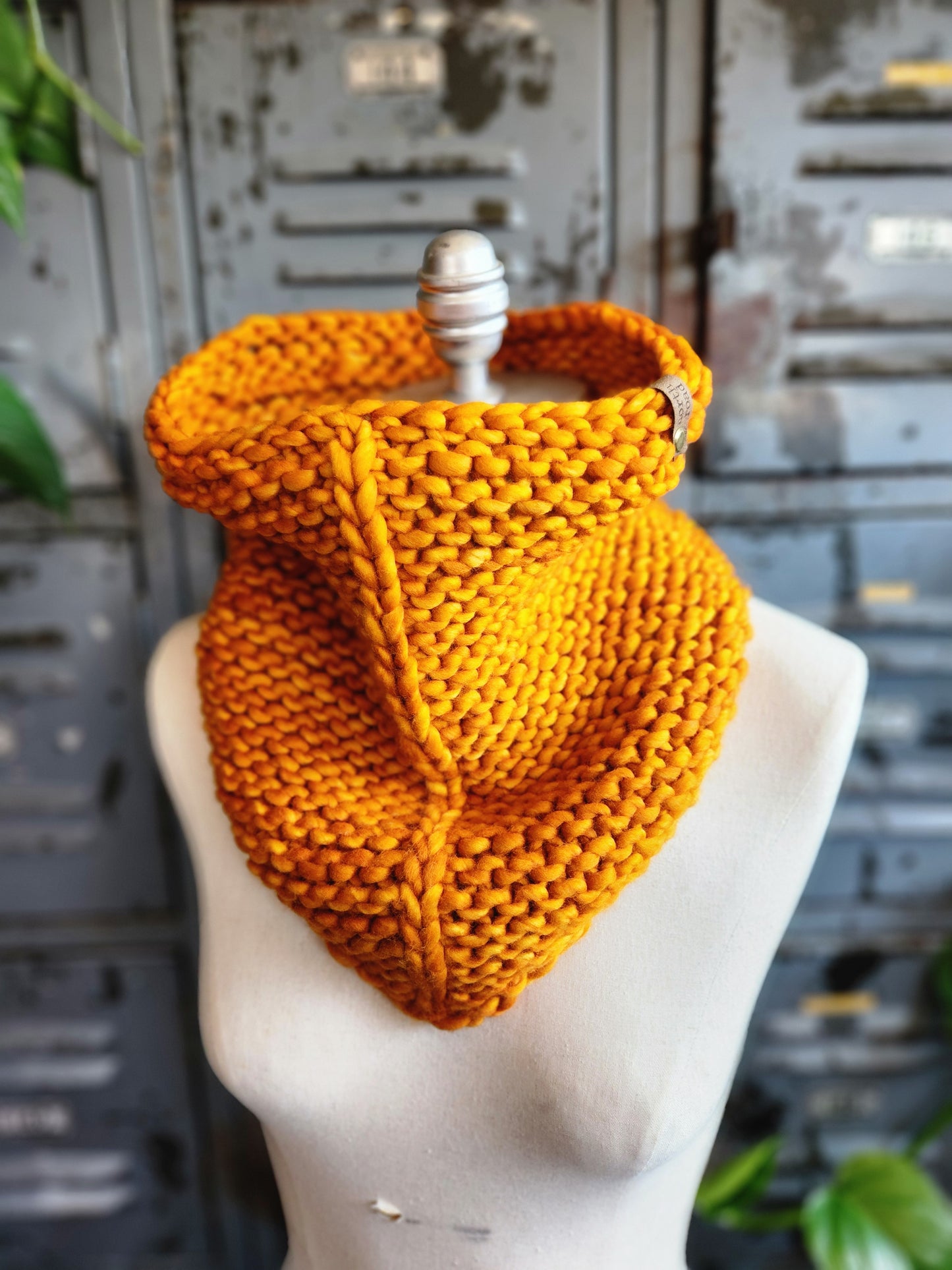 Merino Wool Bandana Cowl