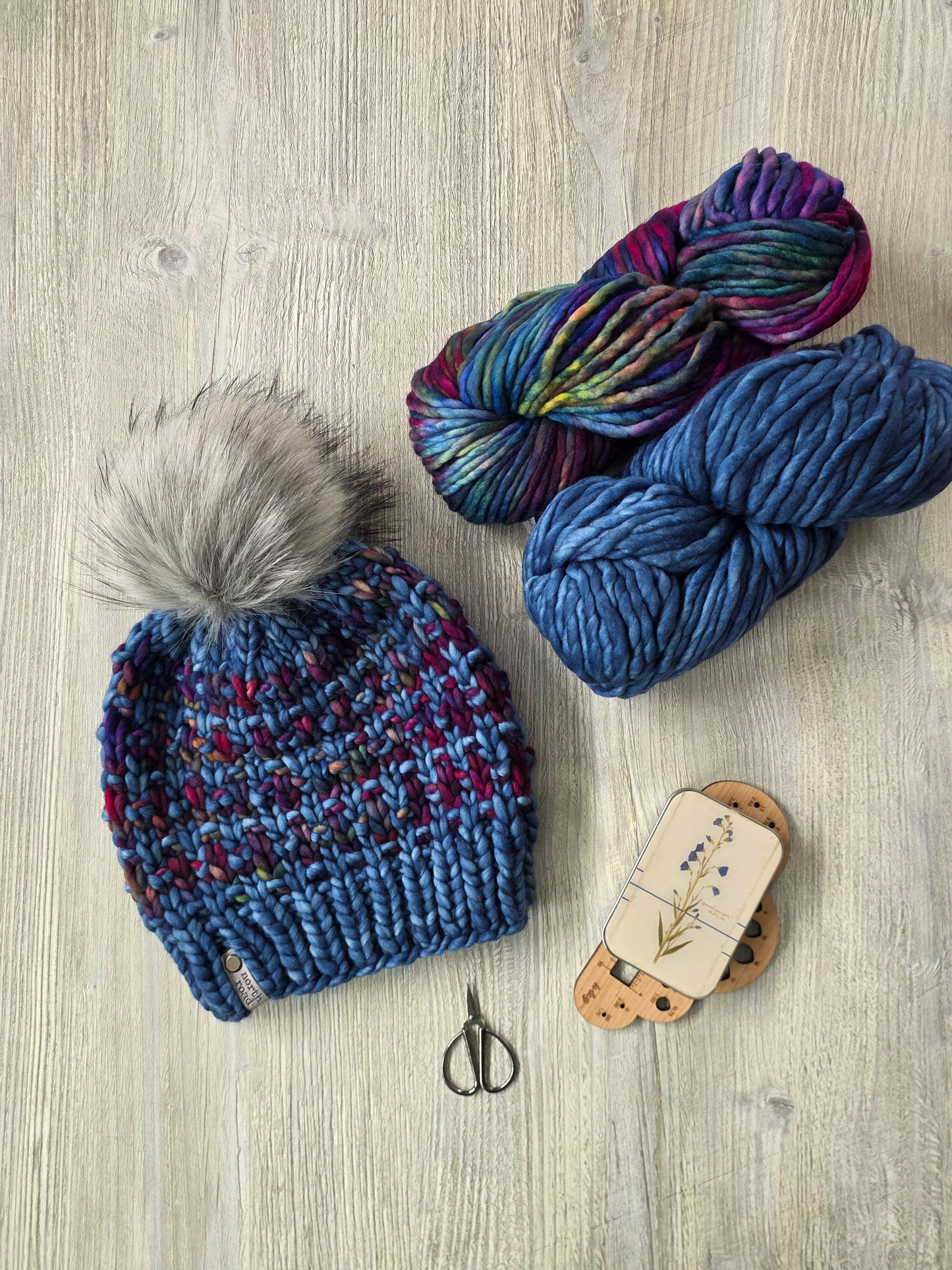 Merino Wool Pom Hat
