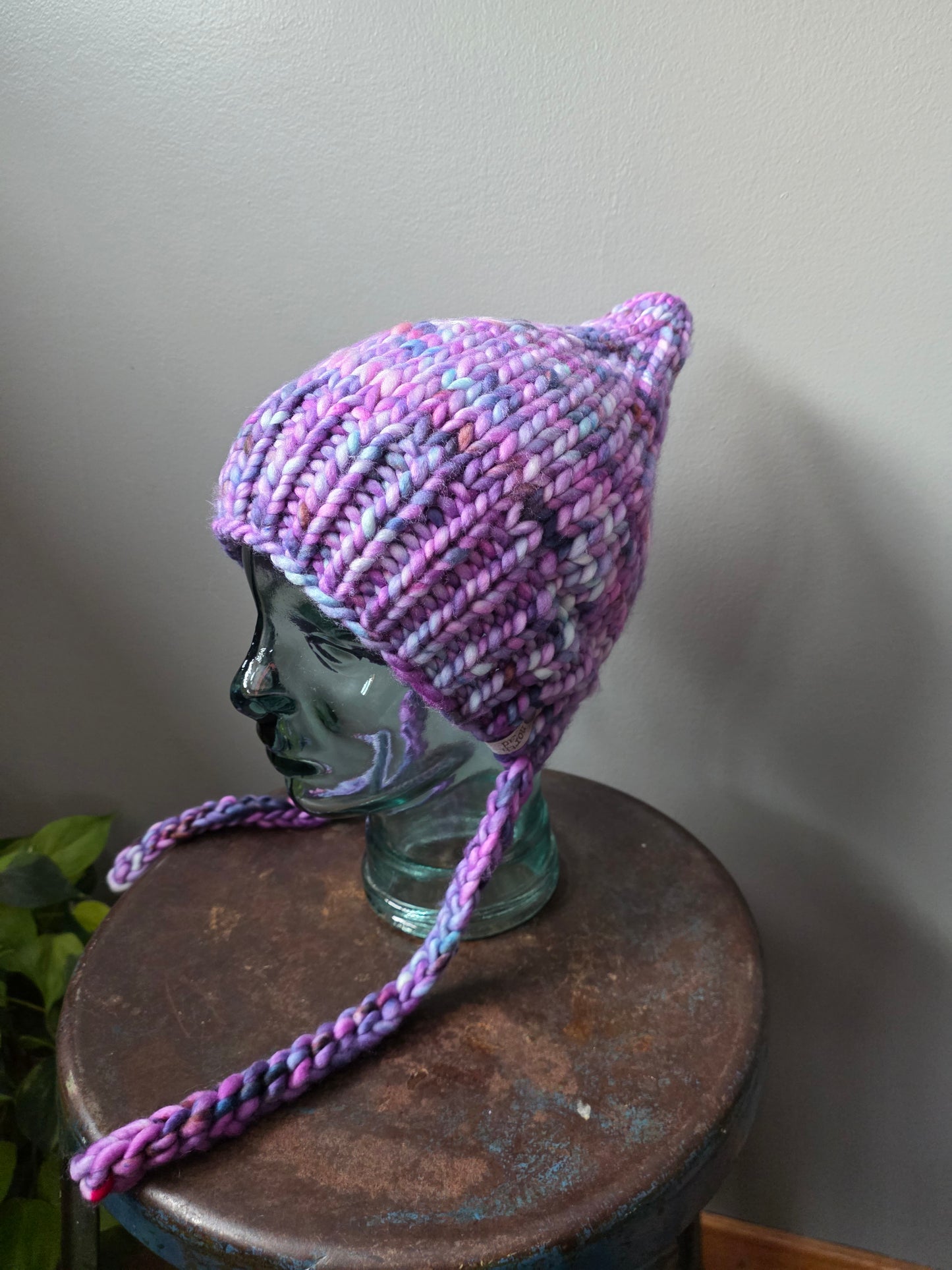 Forest Gnome Split Brim Hat, Merino Wool