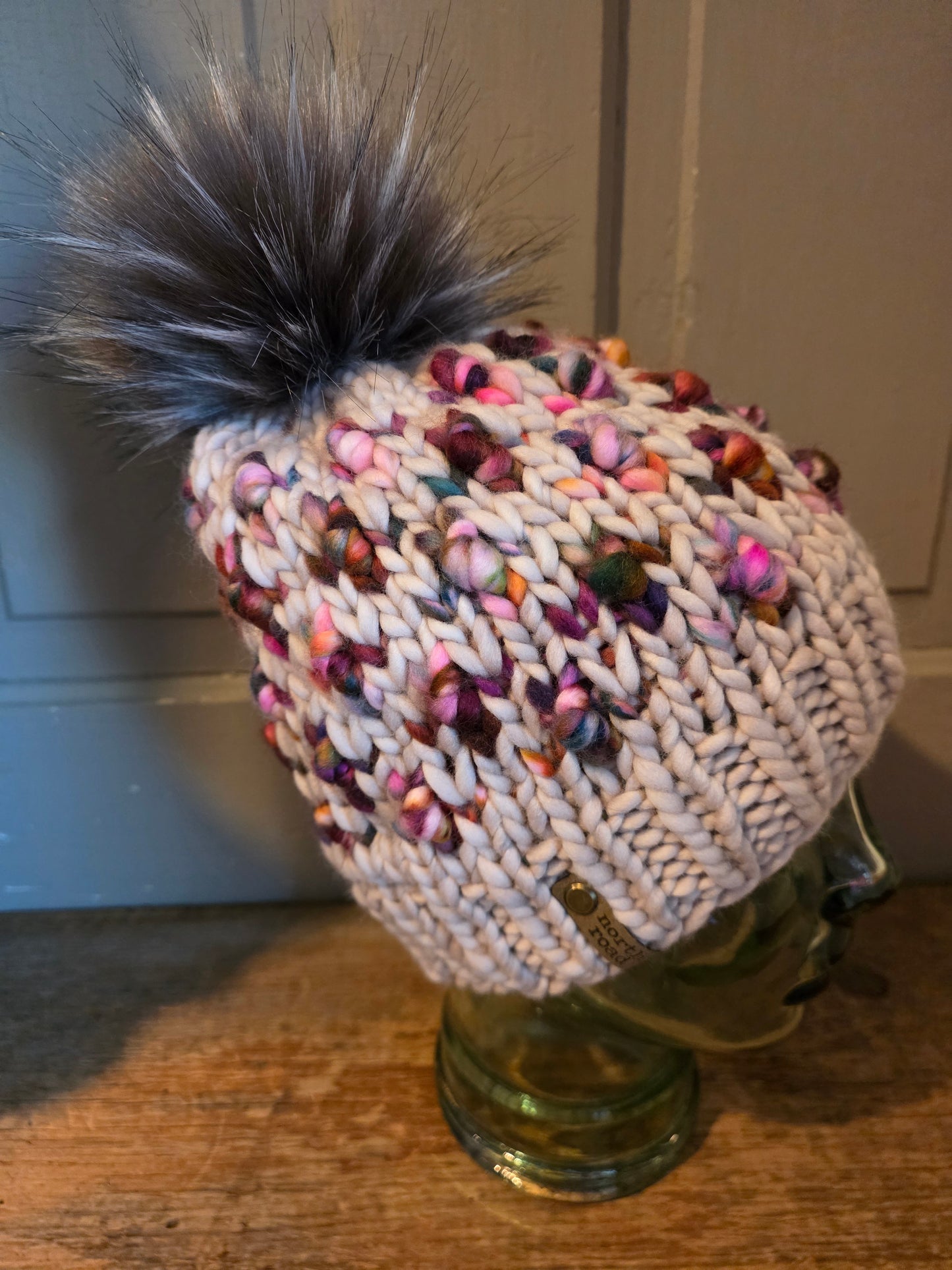 Merino Wool Pom Hat