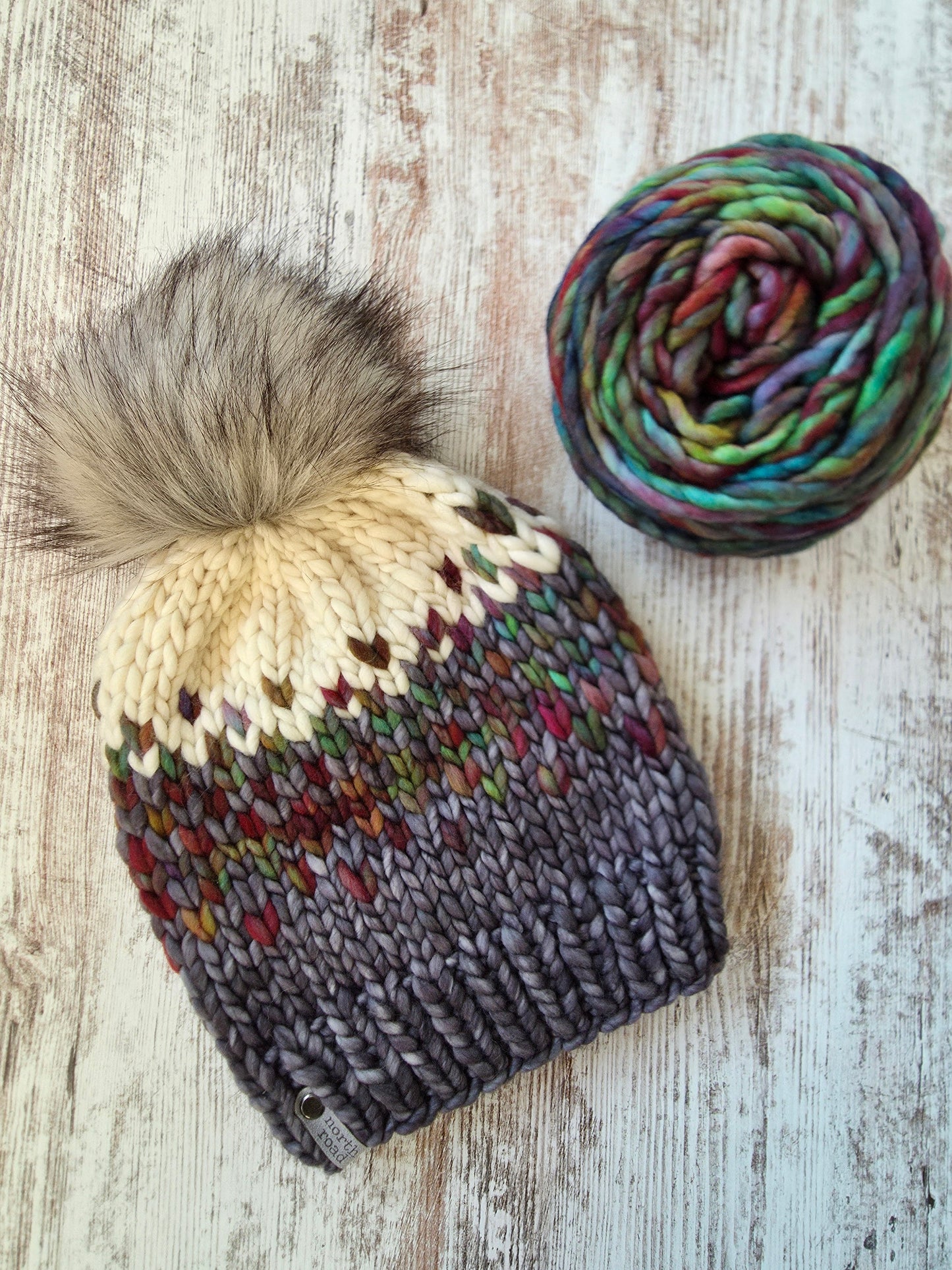 Merino Wool Pom Hat