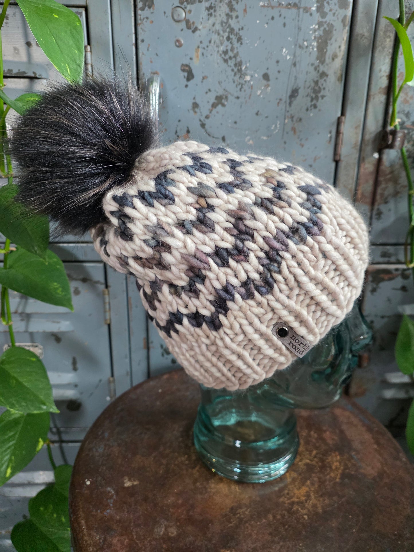 Merino Wool Pom Hat