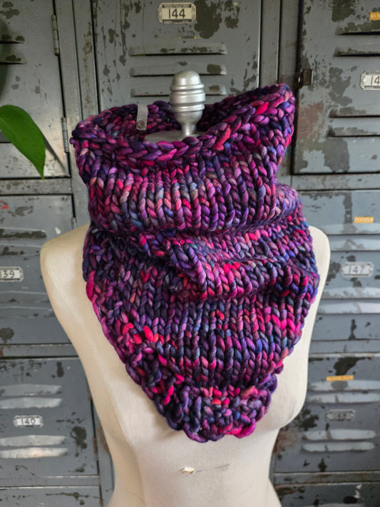 Merino Wool Bandana Cowl