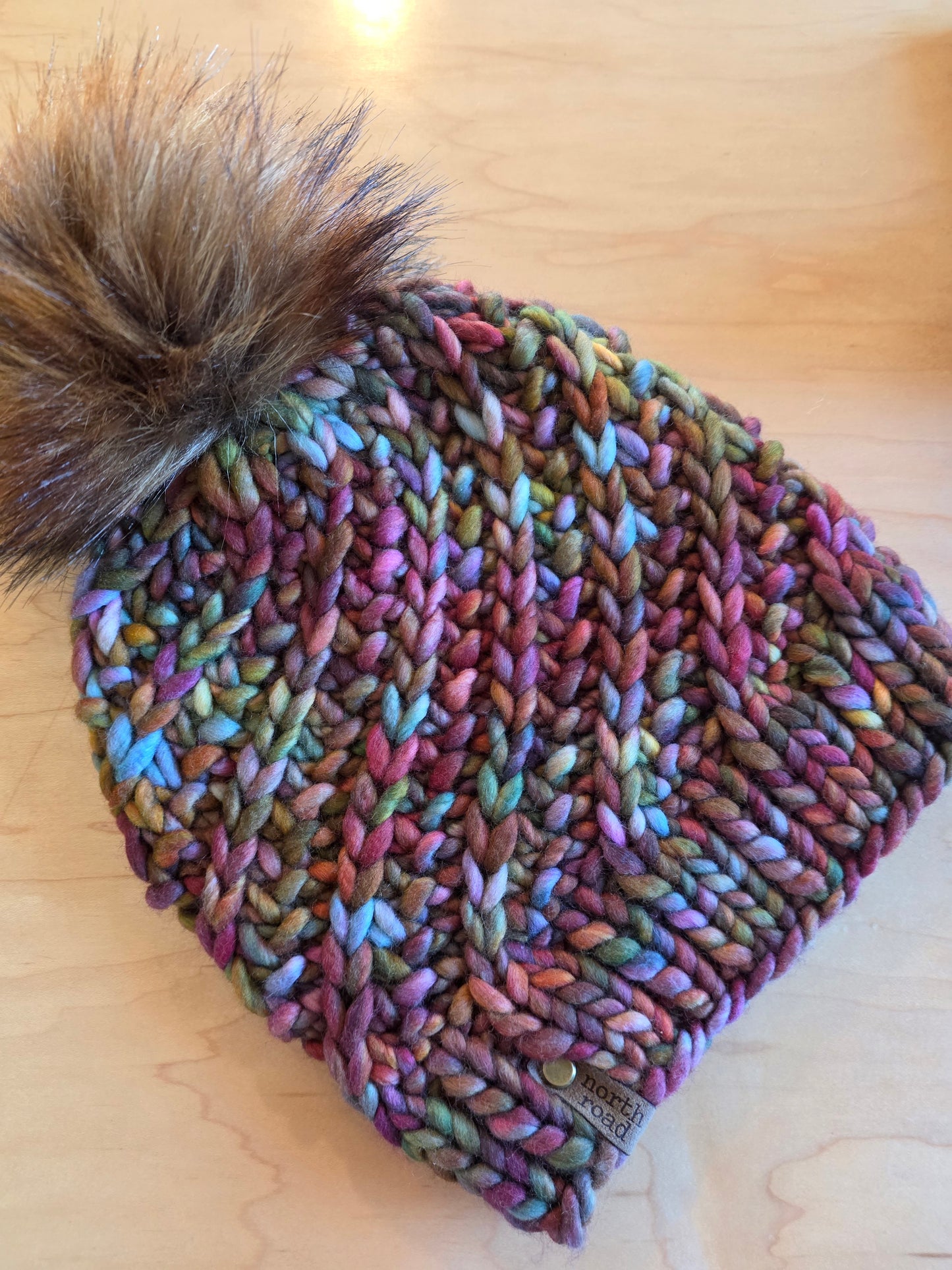 Merino Wool Pom Hat