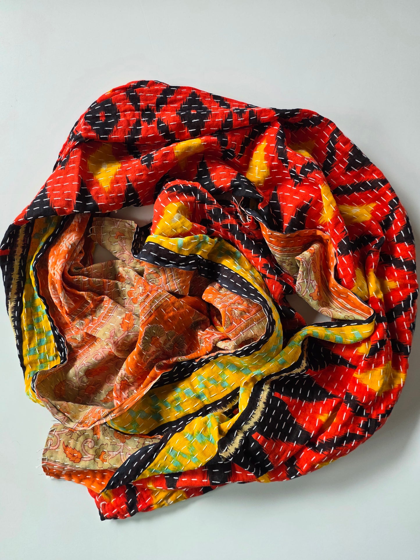 Kantha Scarf