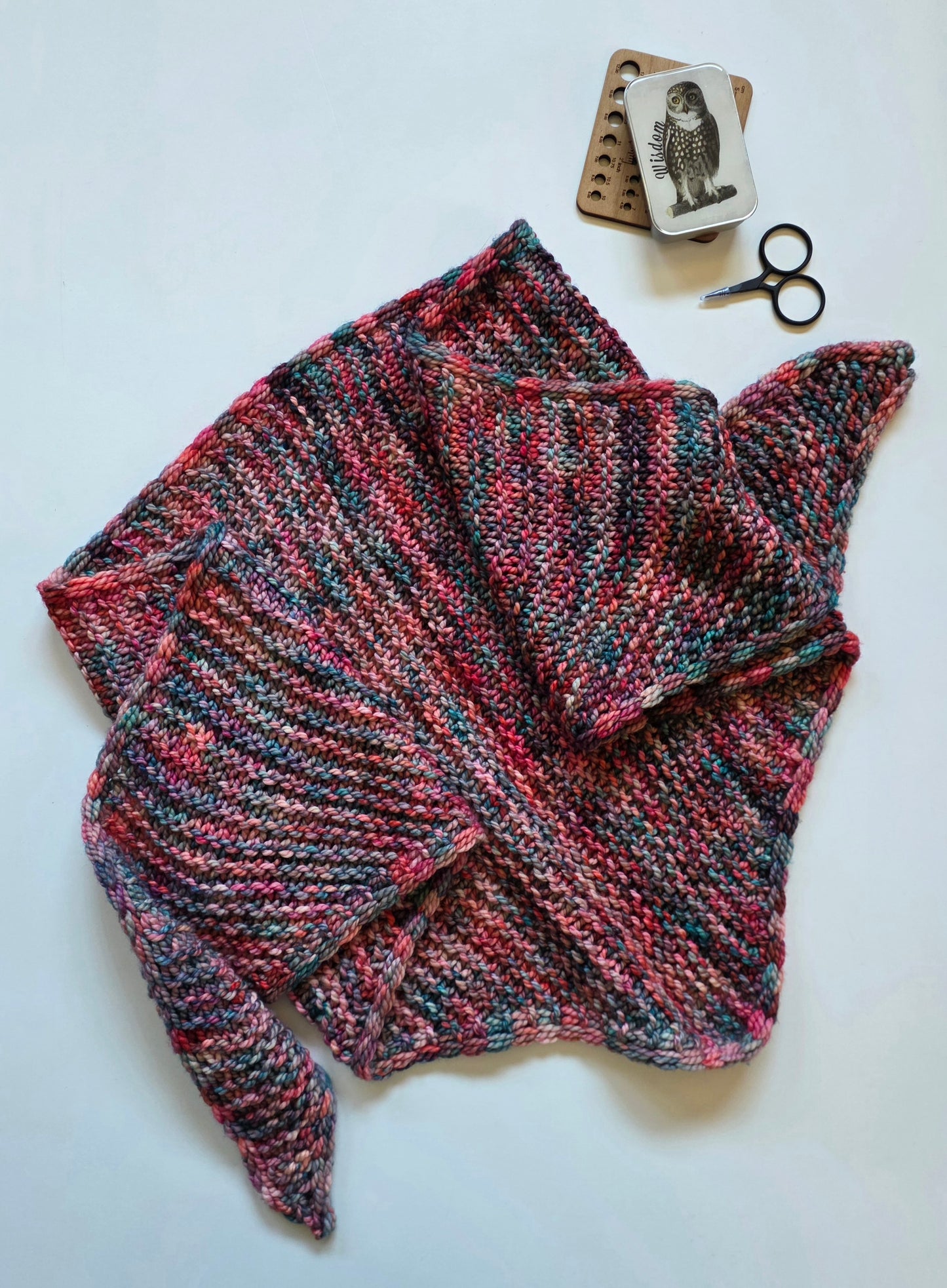 Merino Wool Poplar Lake Shawl