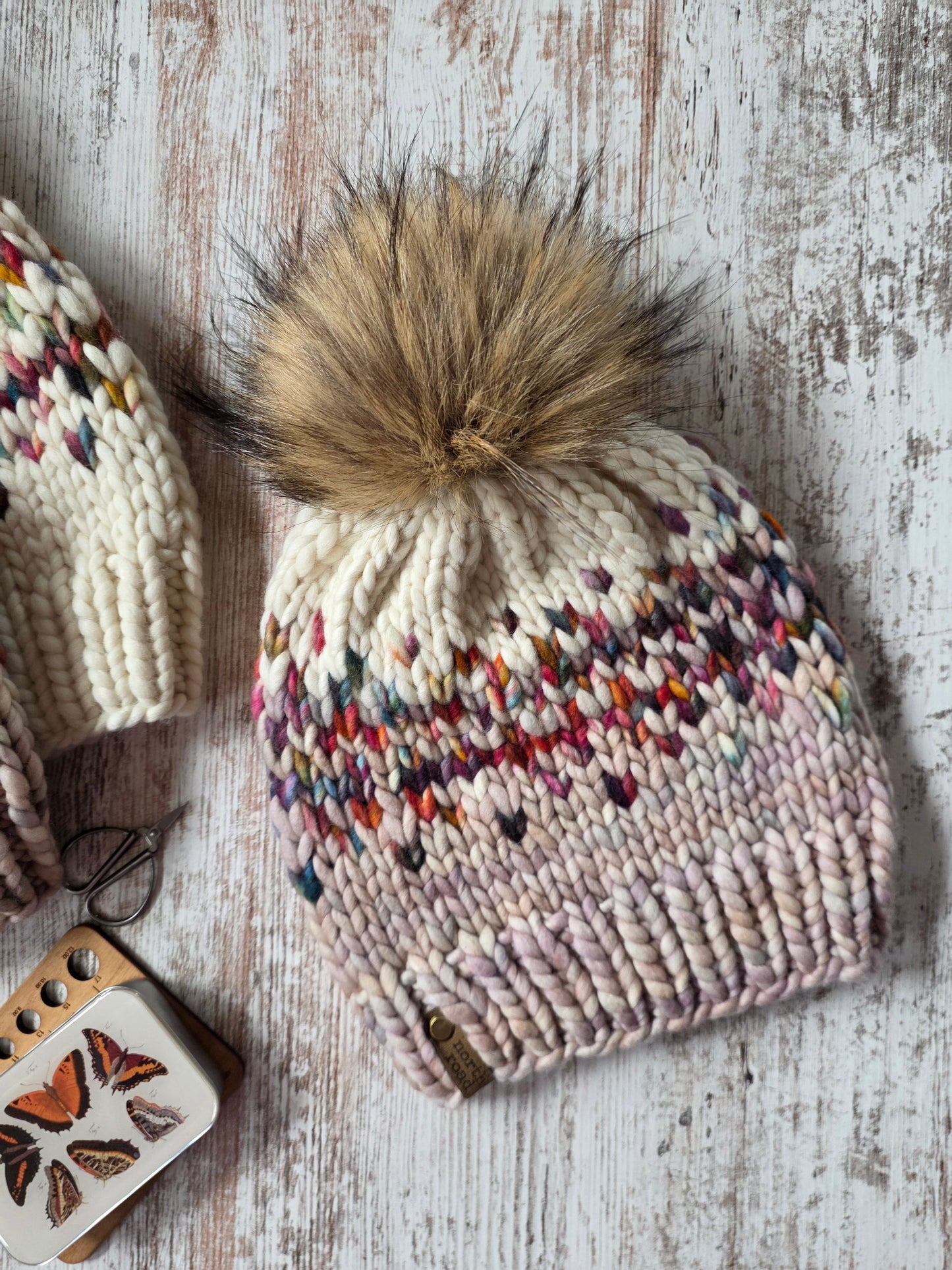 Merino Wool Pom Hat