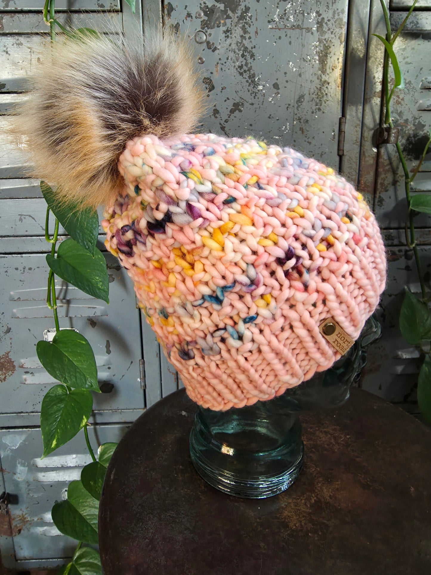 Merino Wool Pom Hat