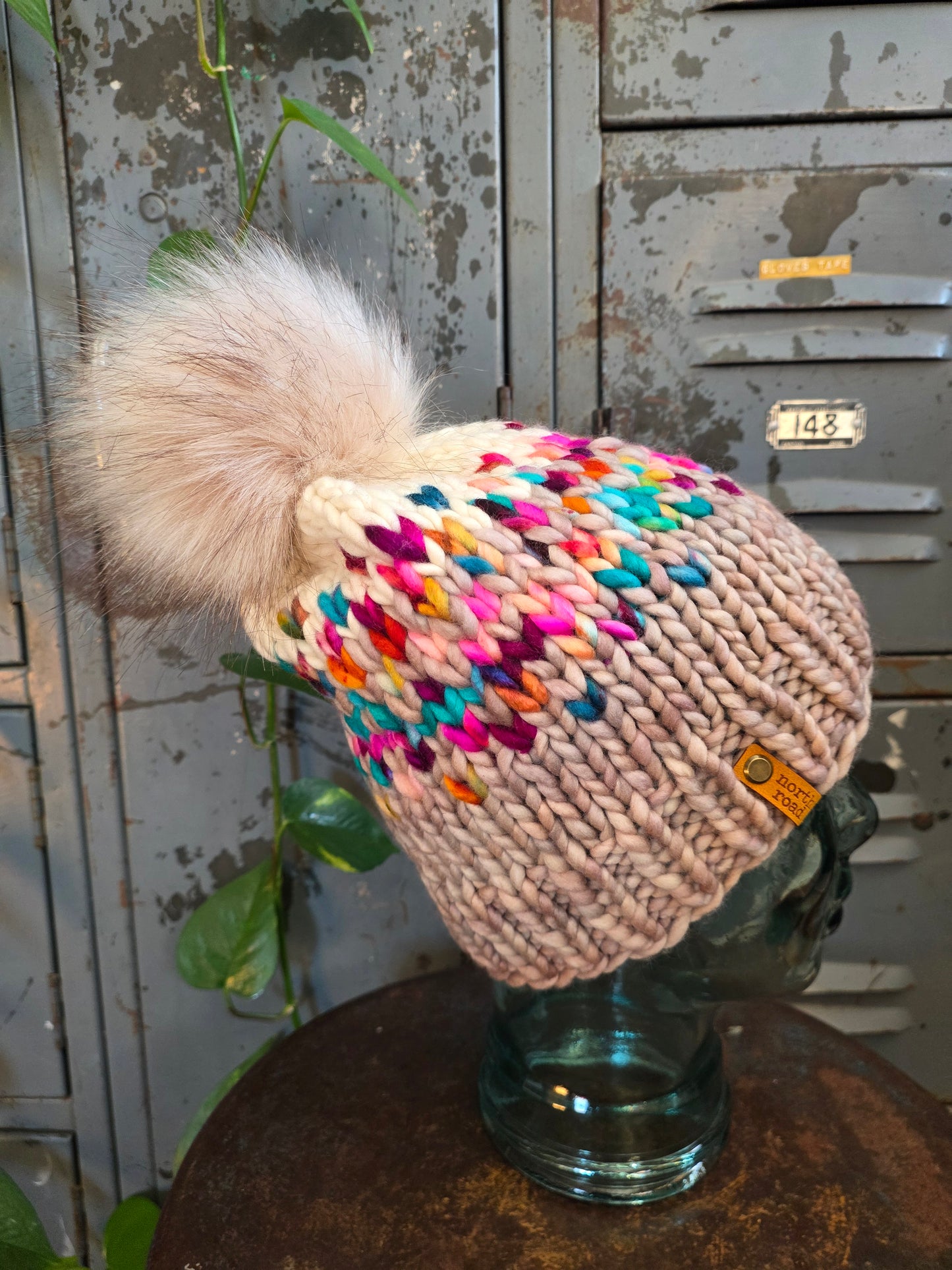 Merino Wool Pom Hat