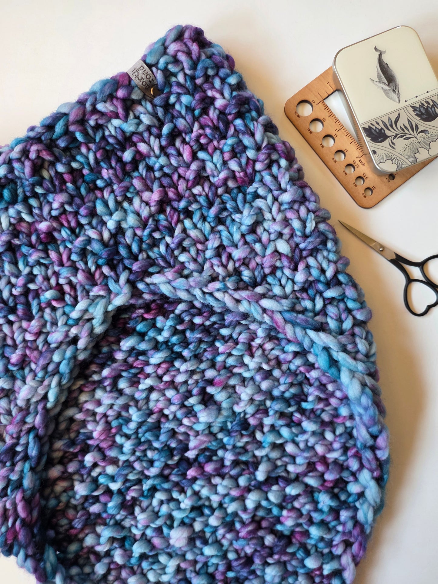 Merino Wool Bandana Cowl