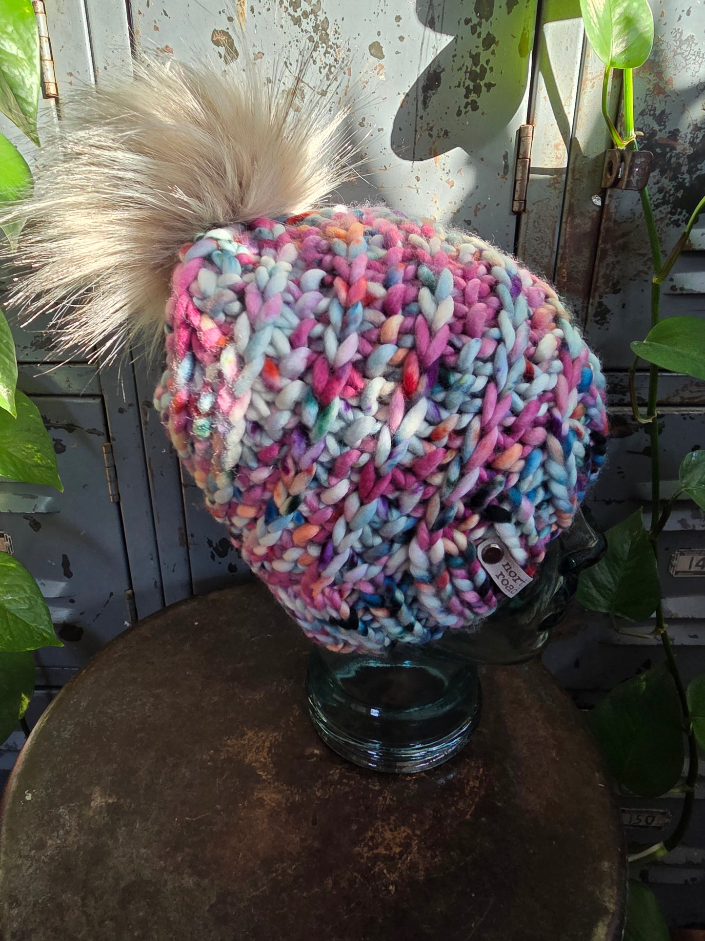 Merino Wool Pom Hat