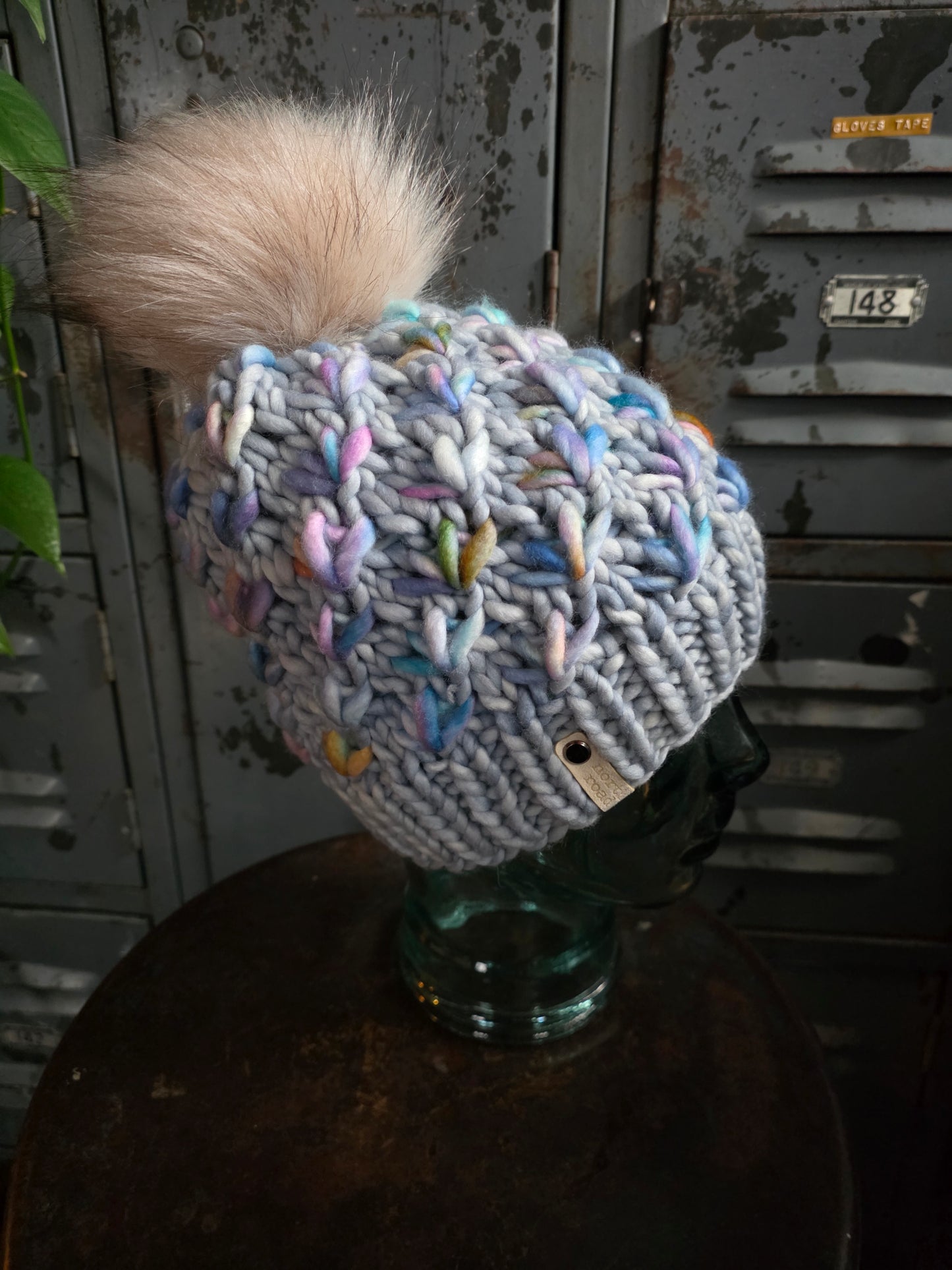 Merino Wool Pom Hat
