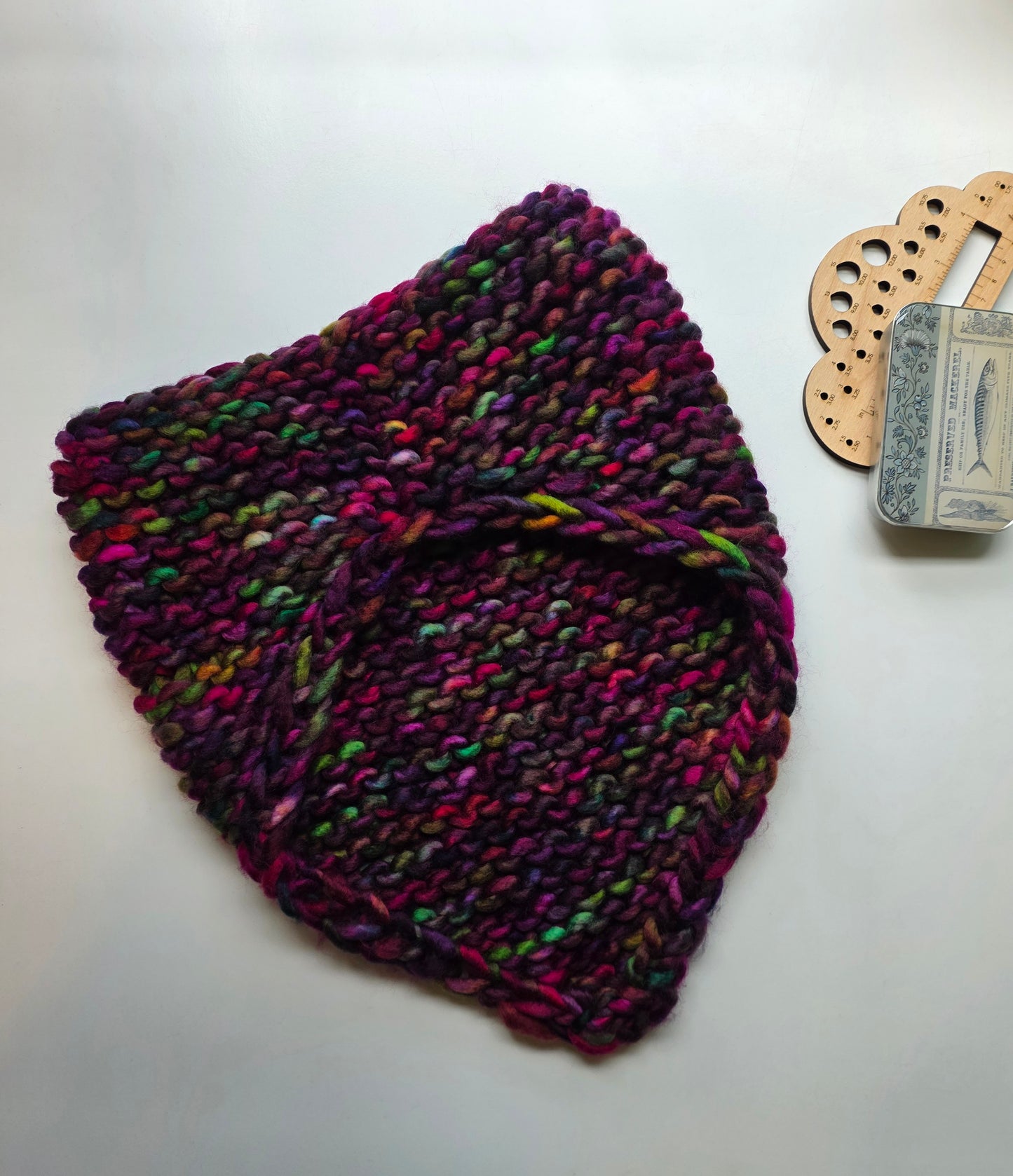 Merino Wool Bandana Cowl
