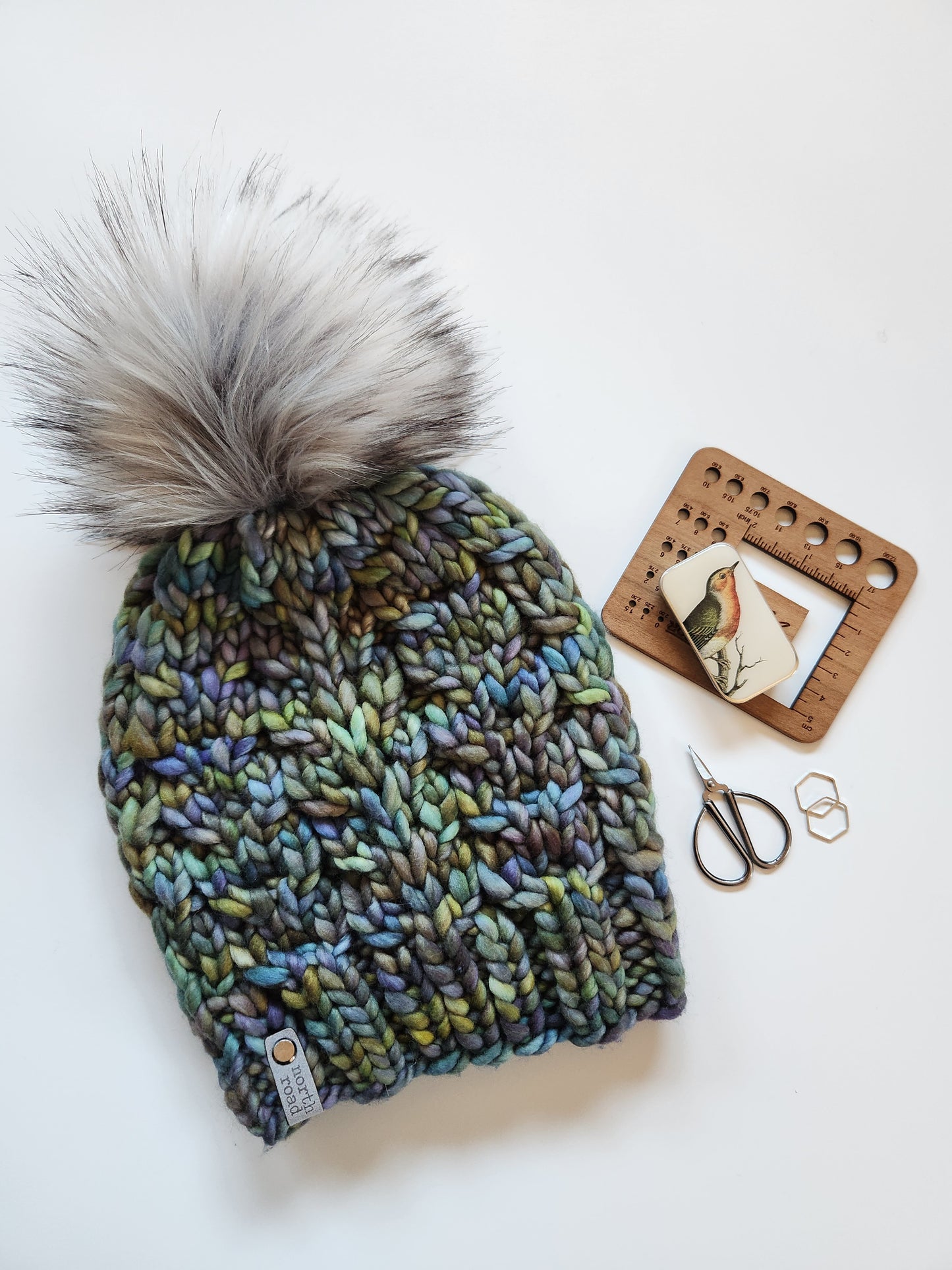 Merino Wool Pom Hat