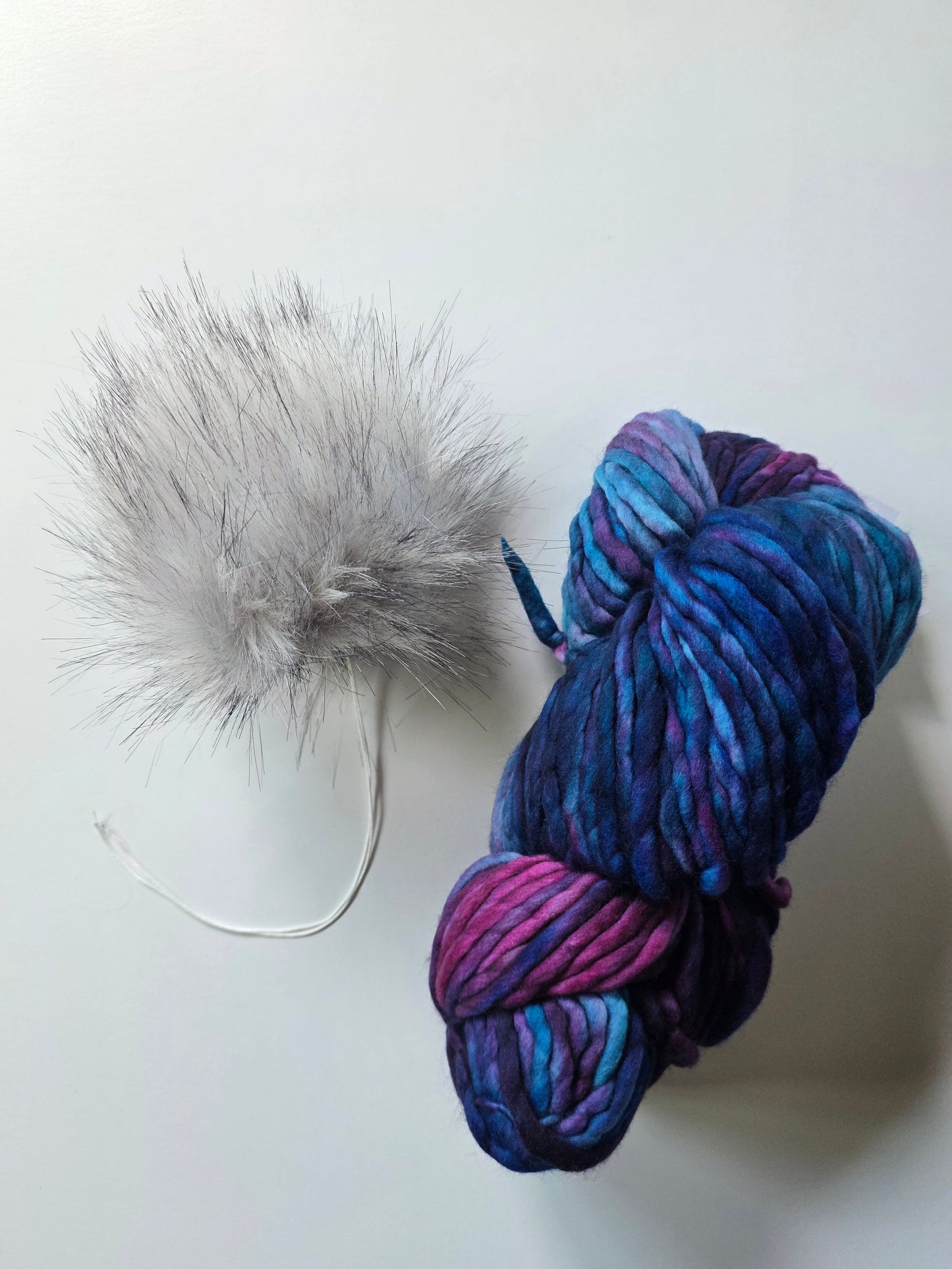 Yarn and Pom Bundle | Malabrigo Rasta | Whale's Road