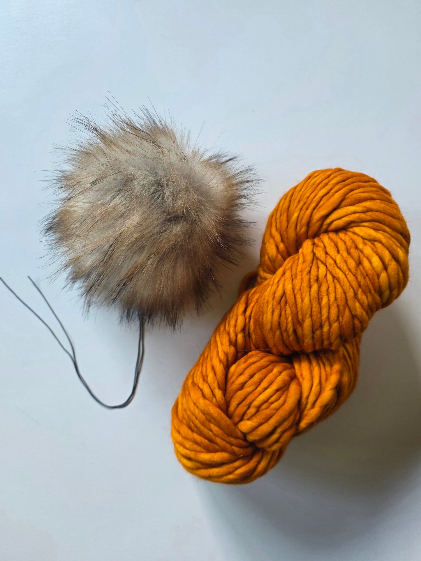 Yarn and Pom Bundle | Malabrigo Rasta | Sunset