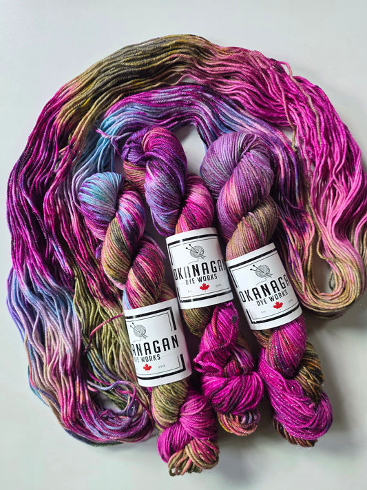 Okanagan Dye Works | Worsted Sparkle | Monster Mash