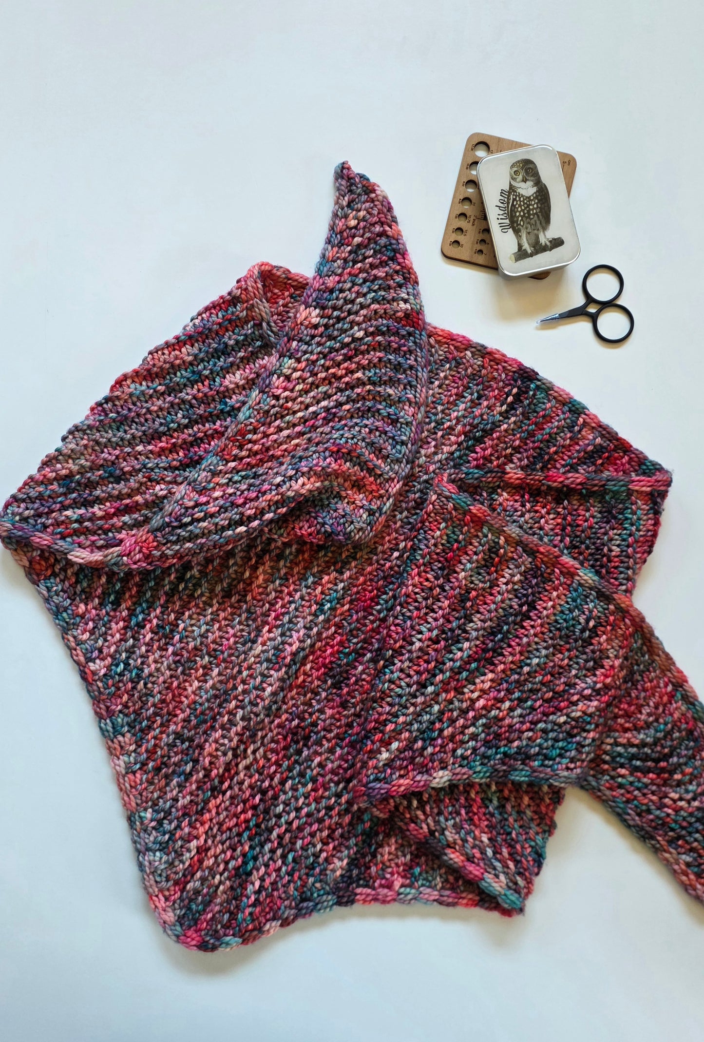 Merino Wool Poplar Lake Shawl