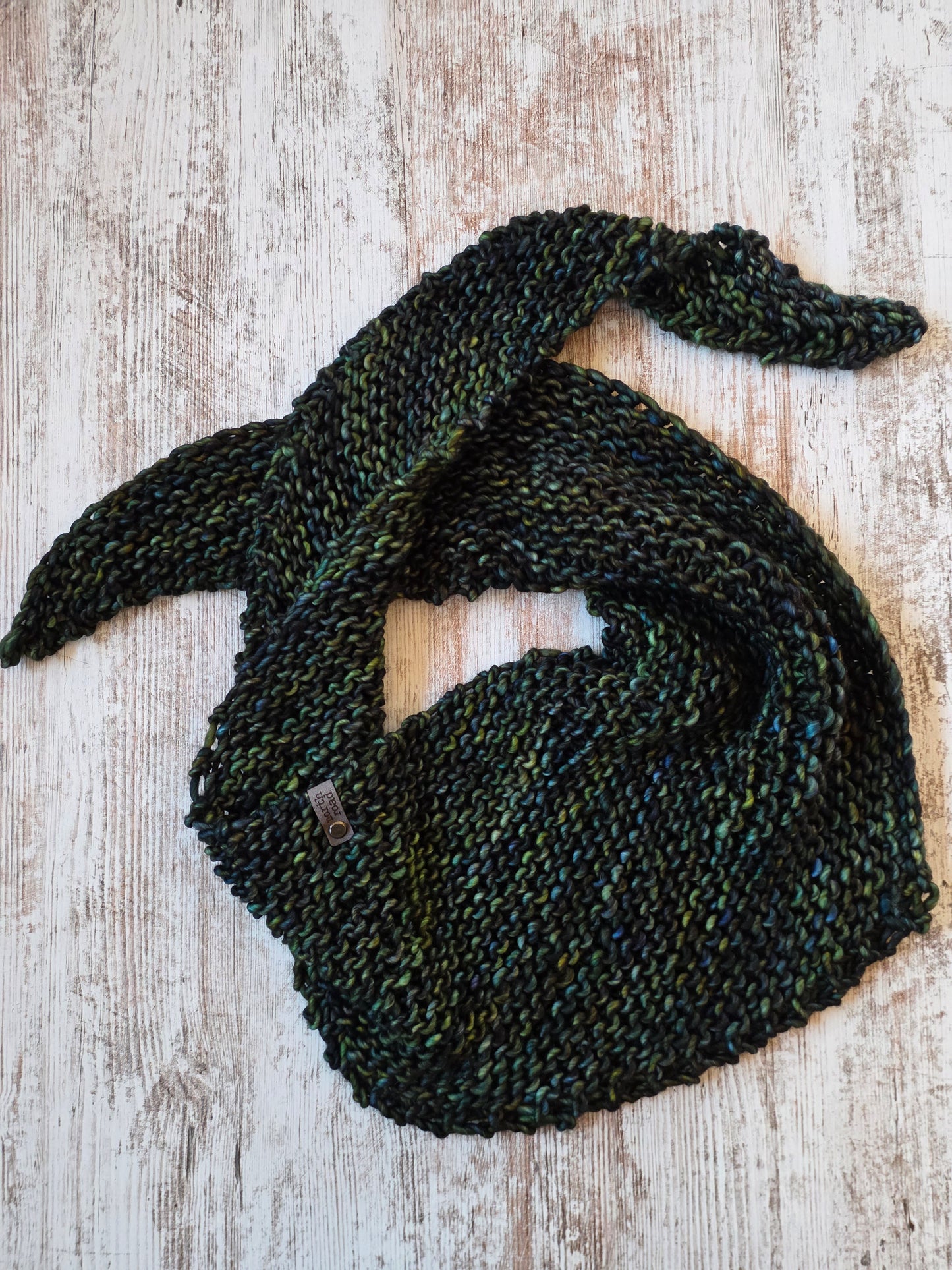 Merino Wool Sugarloaf Shawl