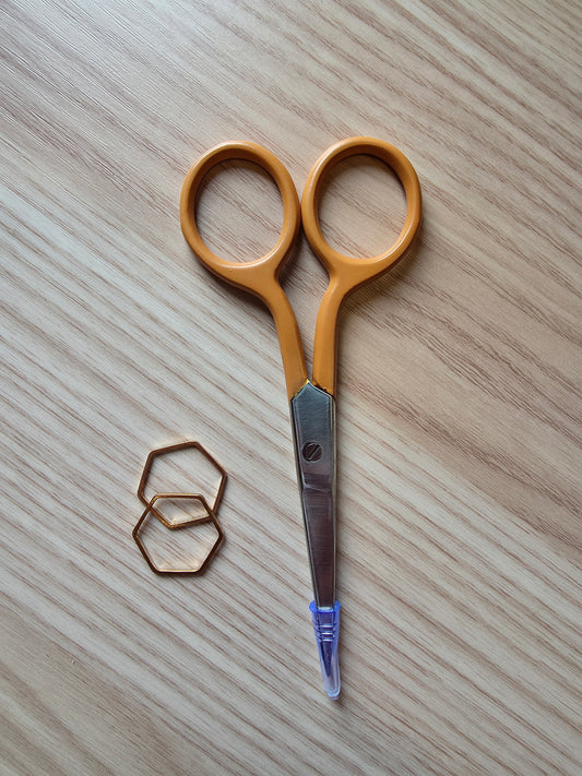 Small Sewing Scissors, Cross Stitch, Clay
