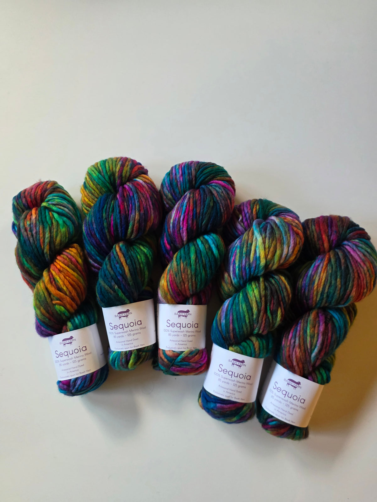 Exclusive Baah Yarn | Sequoia | Lights Over Lake Superior