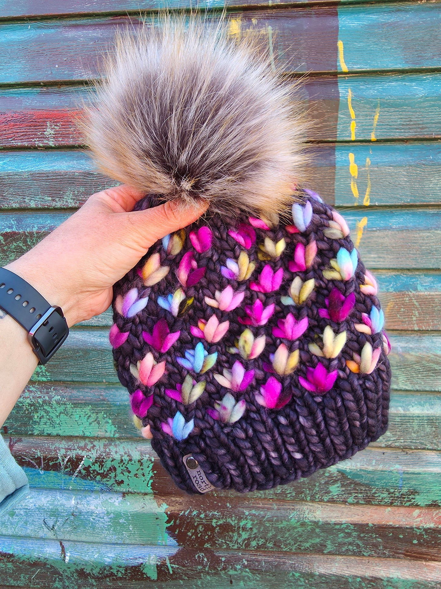 Merino Wool Pom Hat