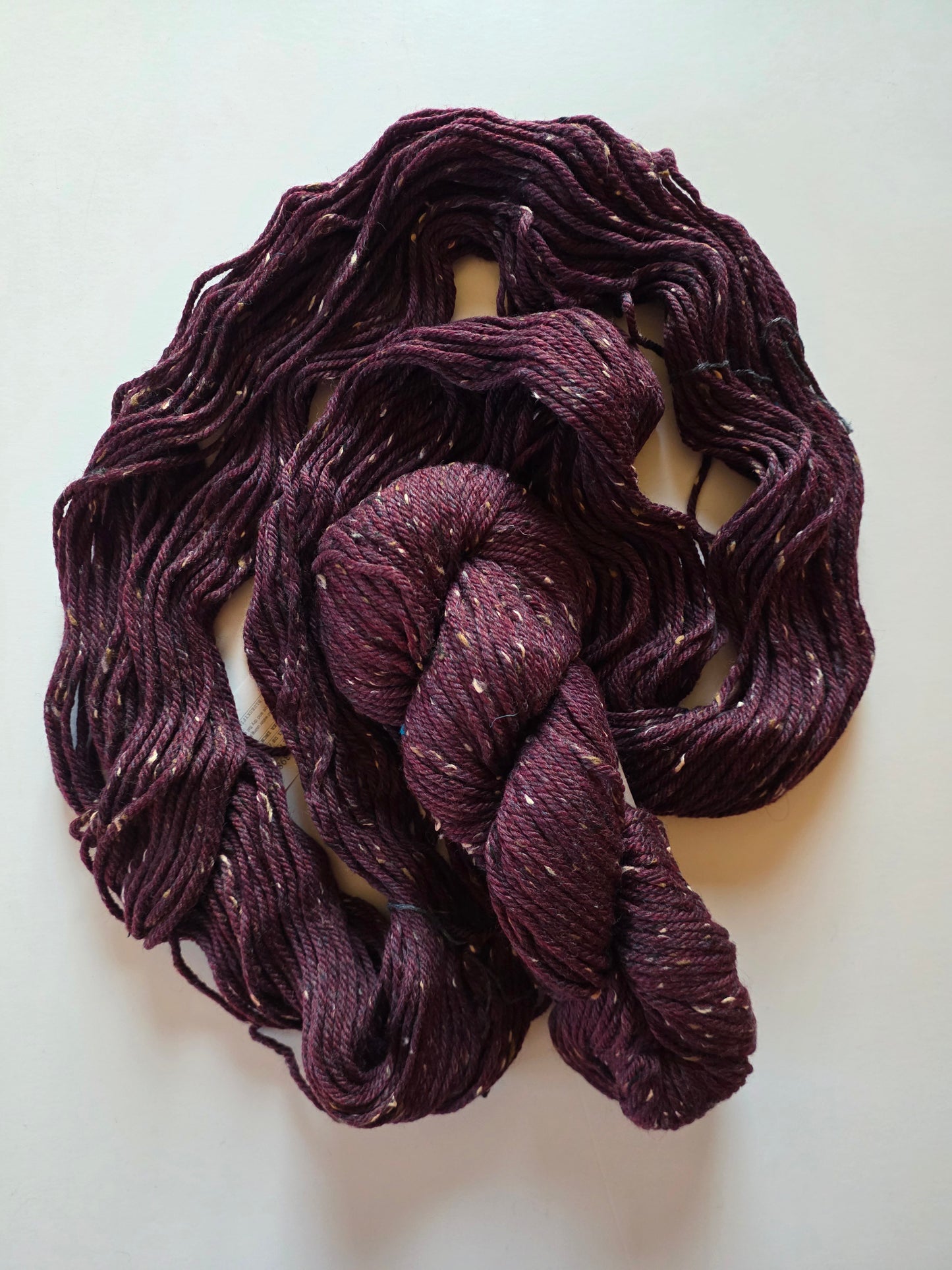Blue Sky Fibers | Woolstok Tweed (Aran) | No. 3311 Plum Brandy
