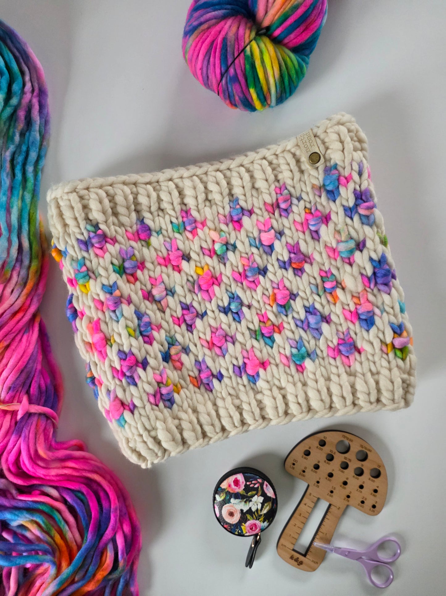 Merino Wool Hat and Cowl Set