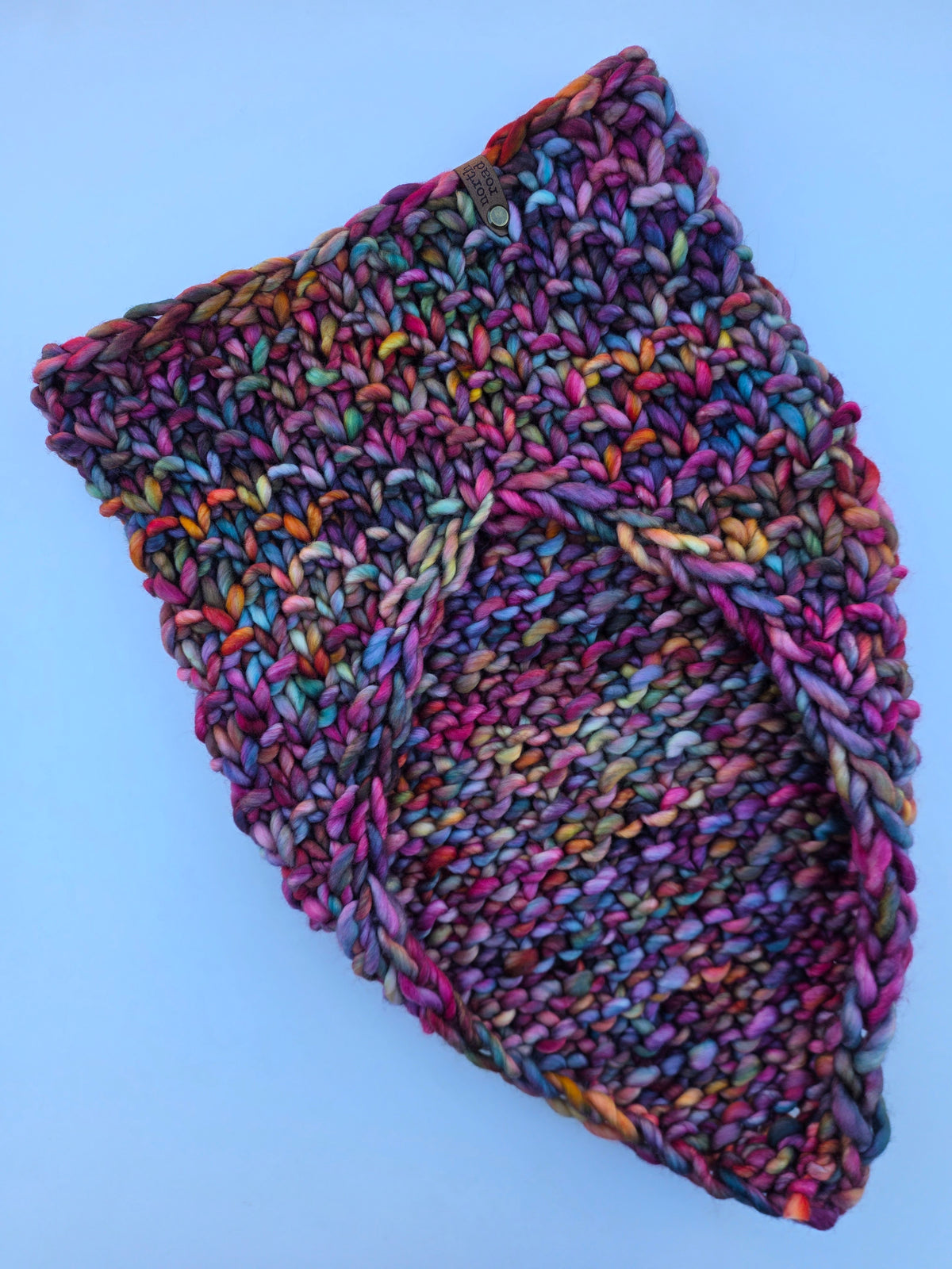 Merino Wool Bandana Cowl