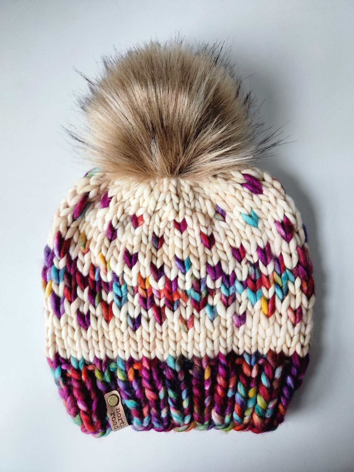 Merino Wool Pom Hat