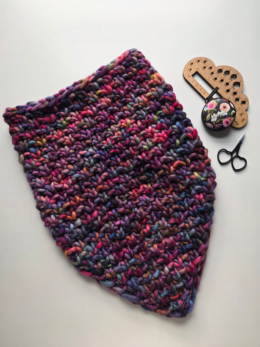 Merino Wool Bandana Cowl