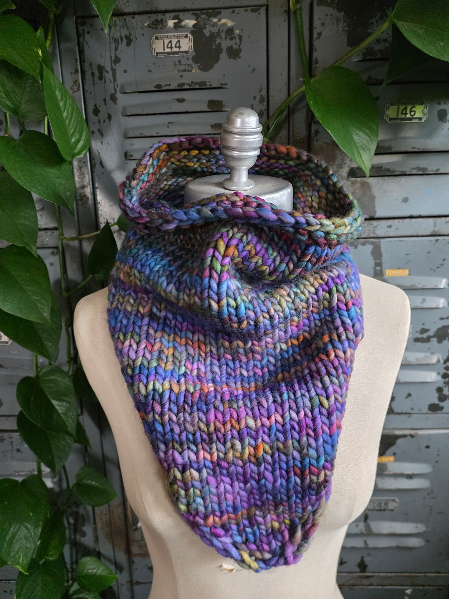 Merino Wool Bandana Cowl