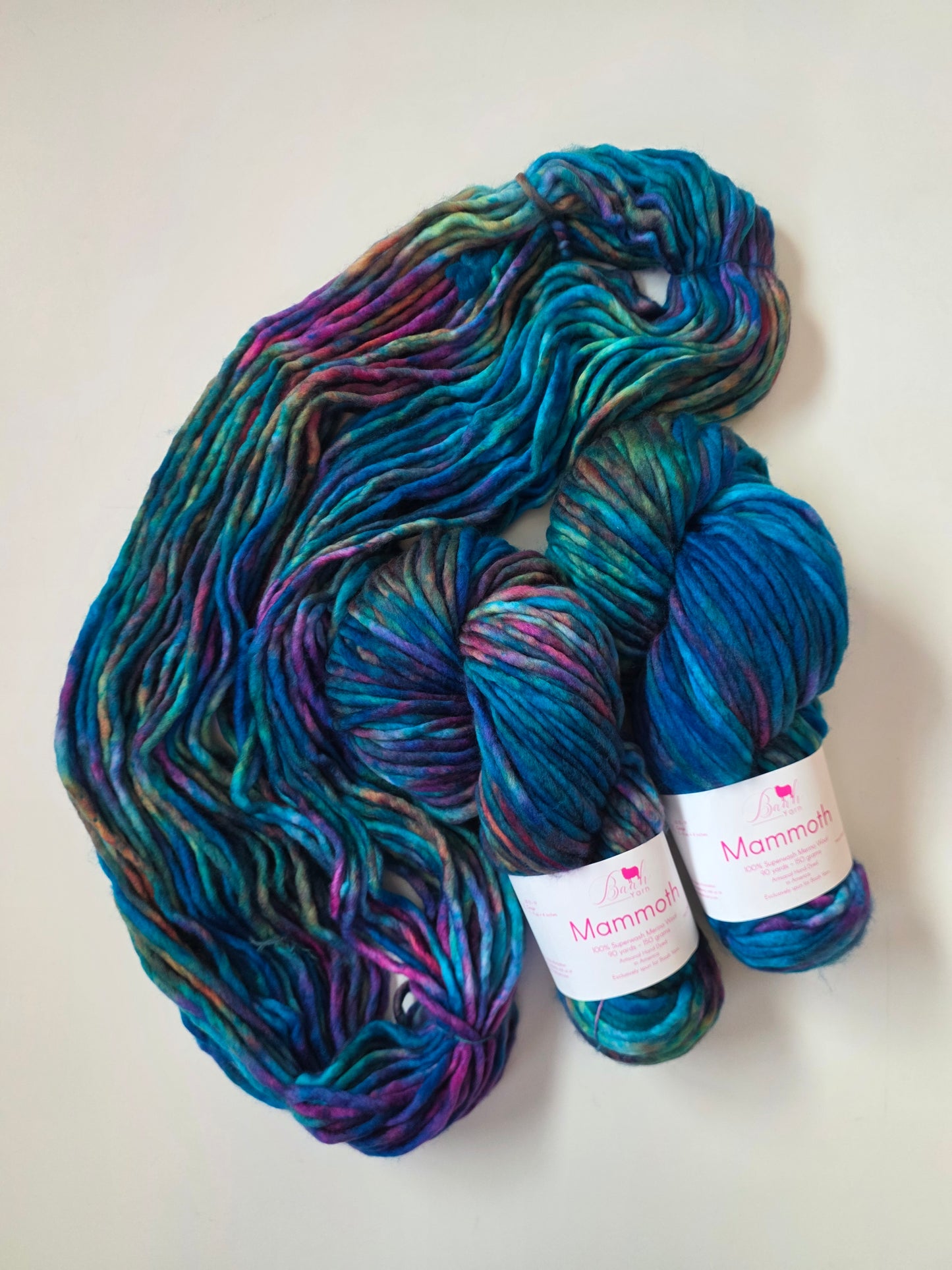 Exclusive Baah Yarn | Mammoth | Lights over Lake Superior