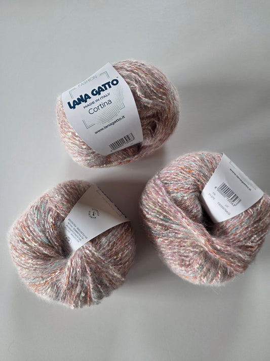Lana Gatto | Cortina | 31375 | Magenta, Aqua, Orange