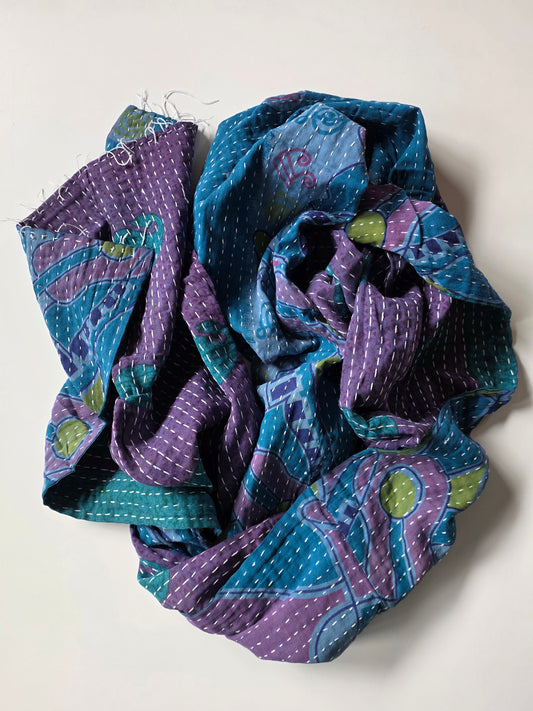 Kantha Scarf