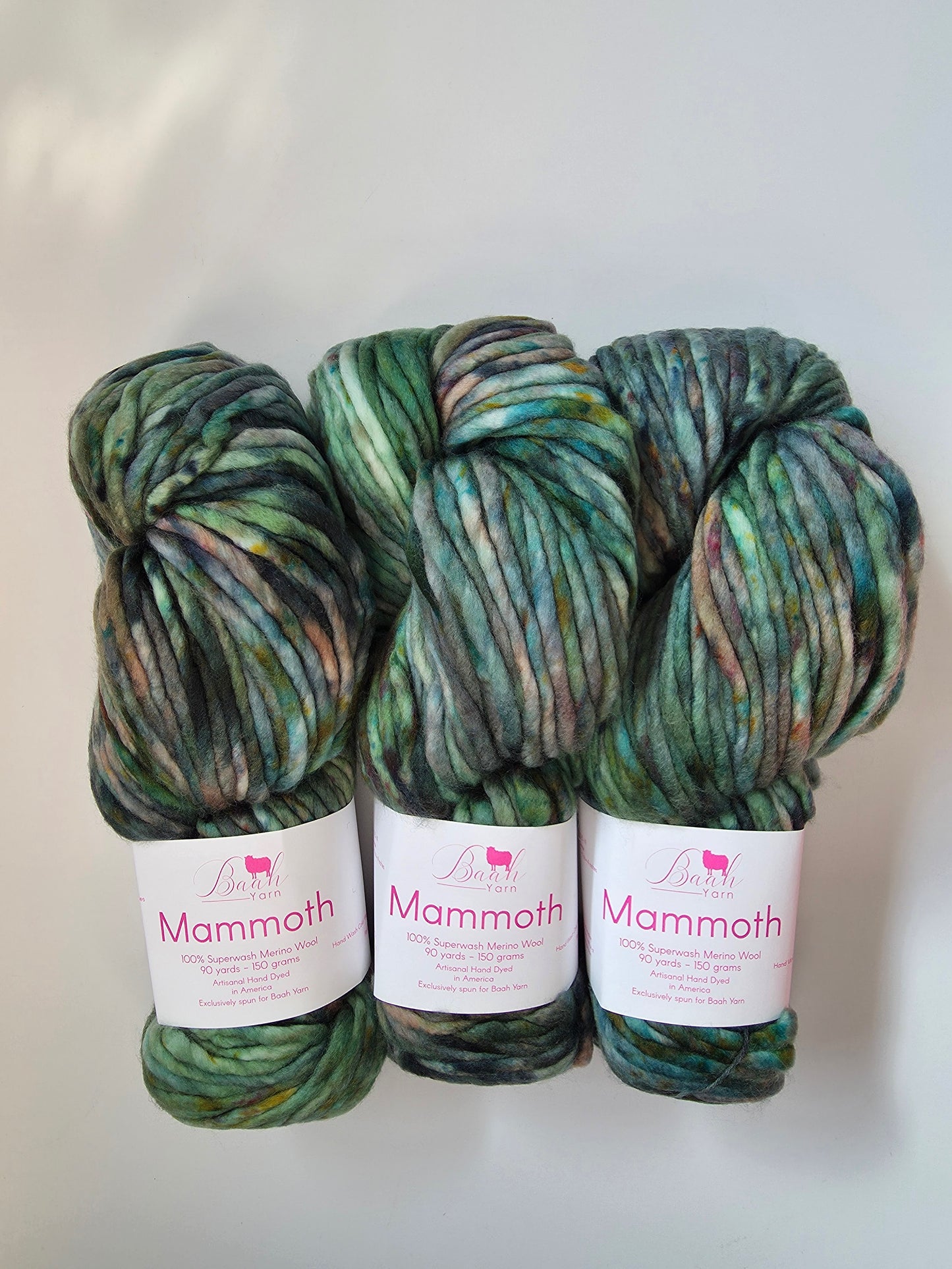 Baah Yarn | Mammoth | Green Is The Color