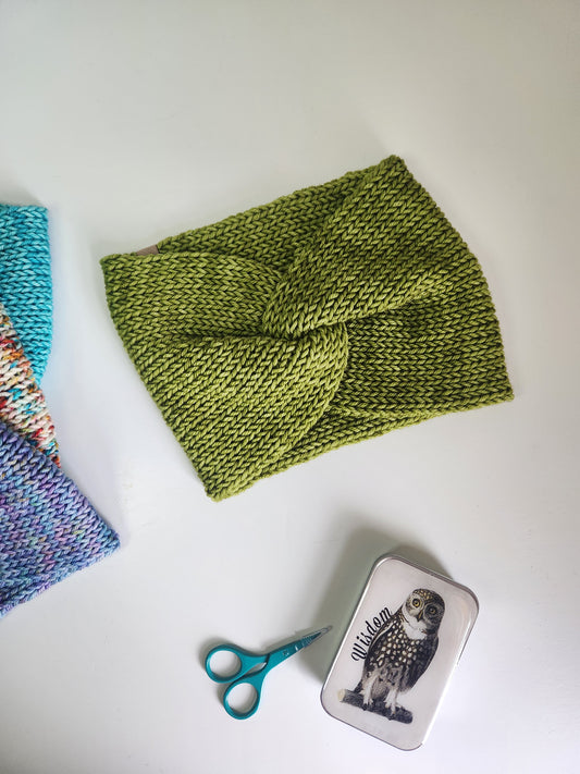Merino Wool Twisted Headband