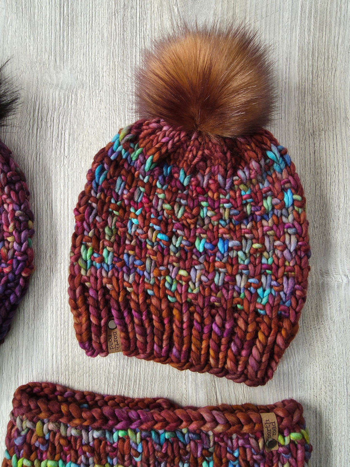 Merino Wool Hat and Cowl Set